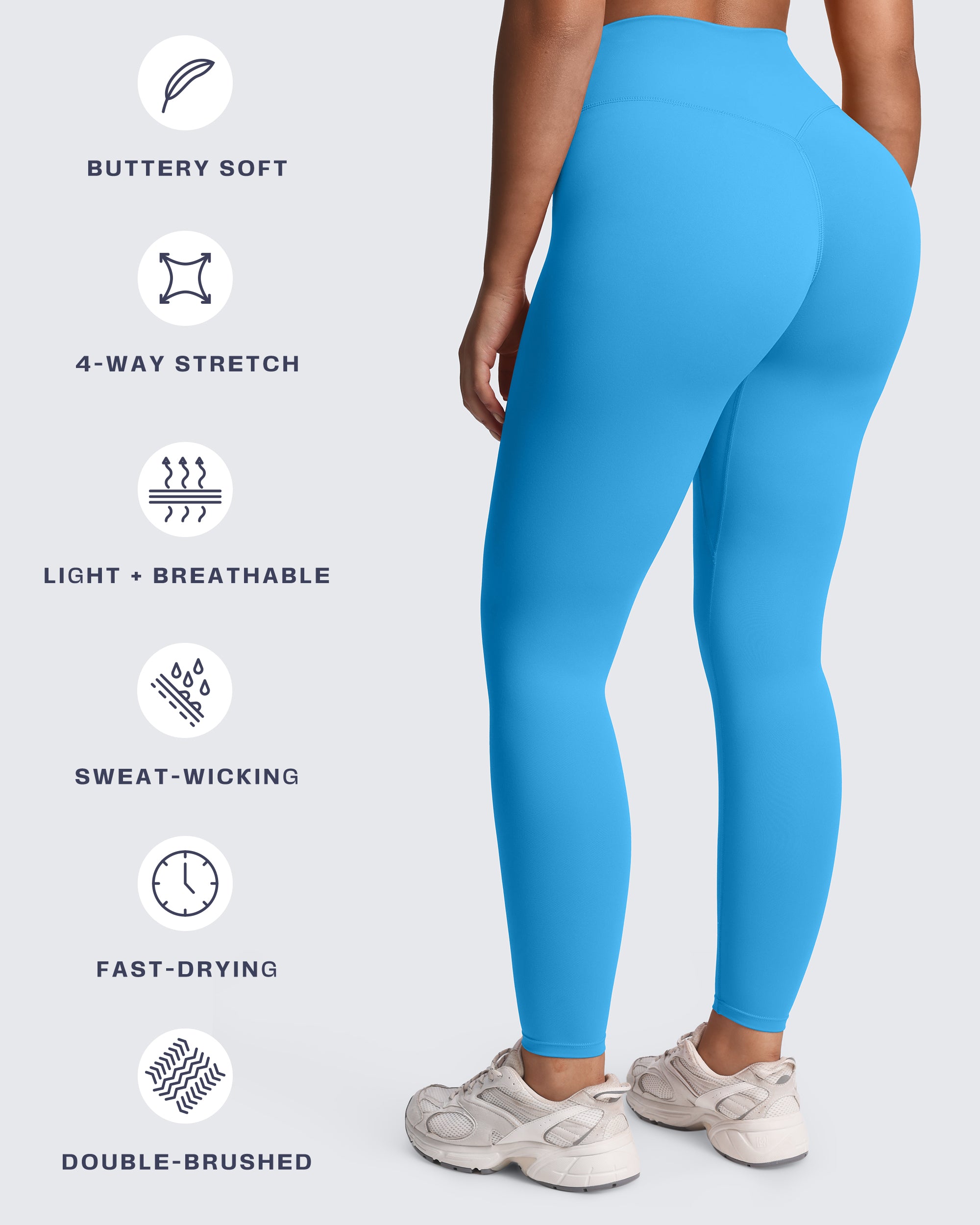 Aoxjox "Vanity" V-Waist Hidden Scrunch 24"/26"/28"