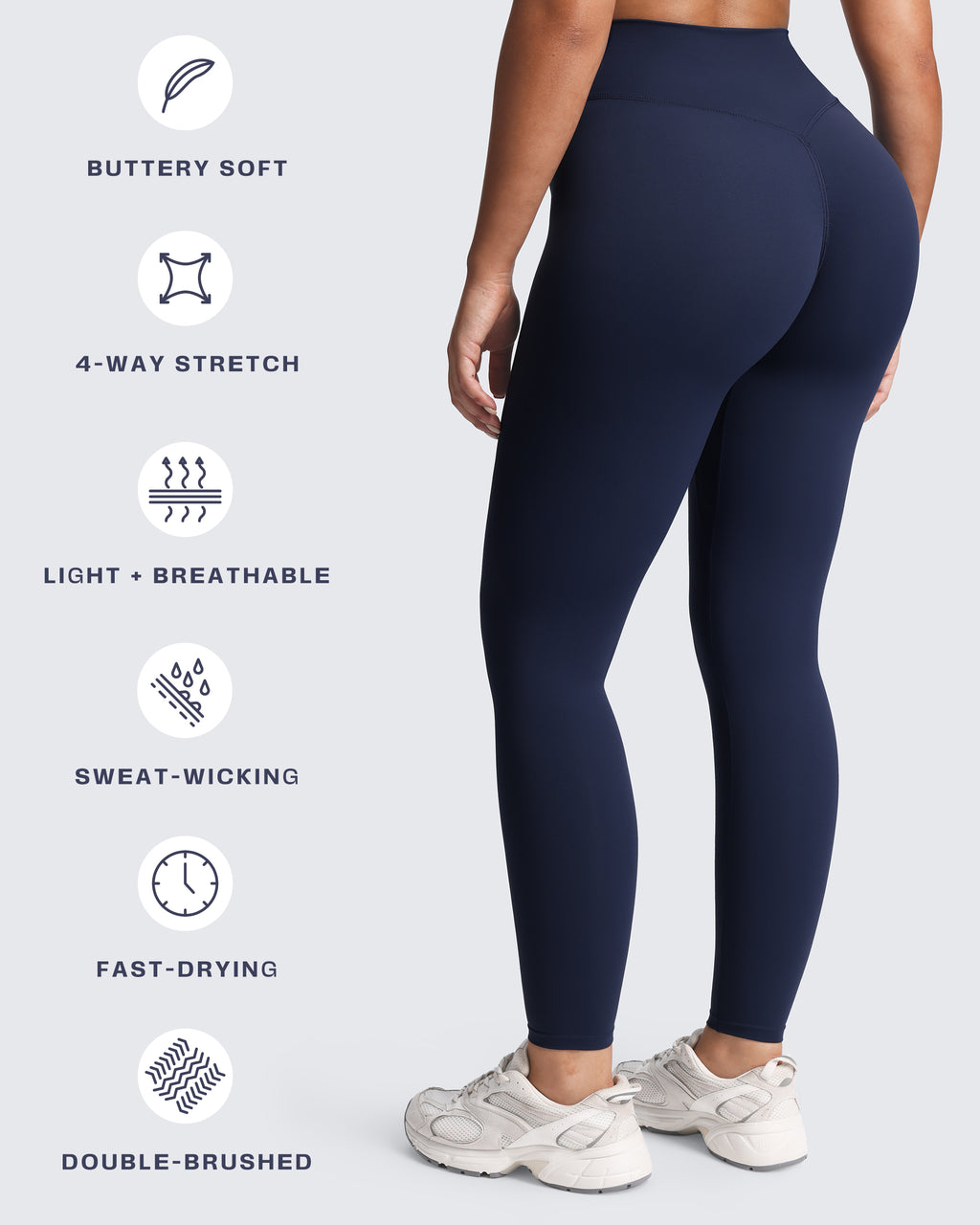 Aoxjox "Vanity" V-Waist Hidden Scrunch 24"/26"/28"