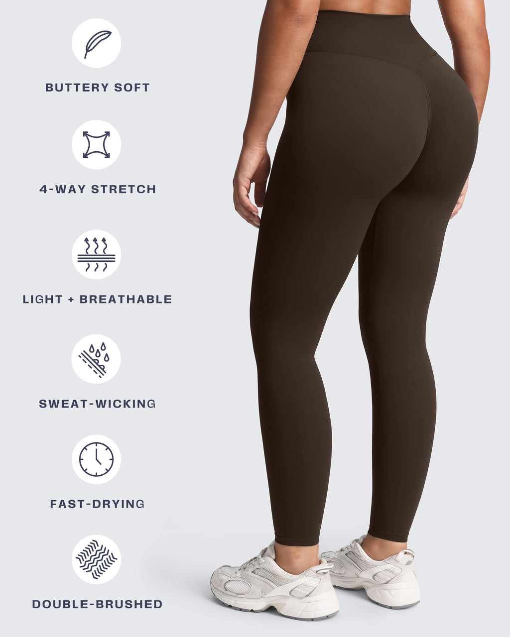 Aoxjox "Vanity" V-Waist Hidden Scrunch 24"/26"/28"