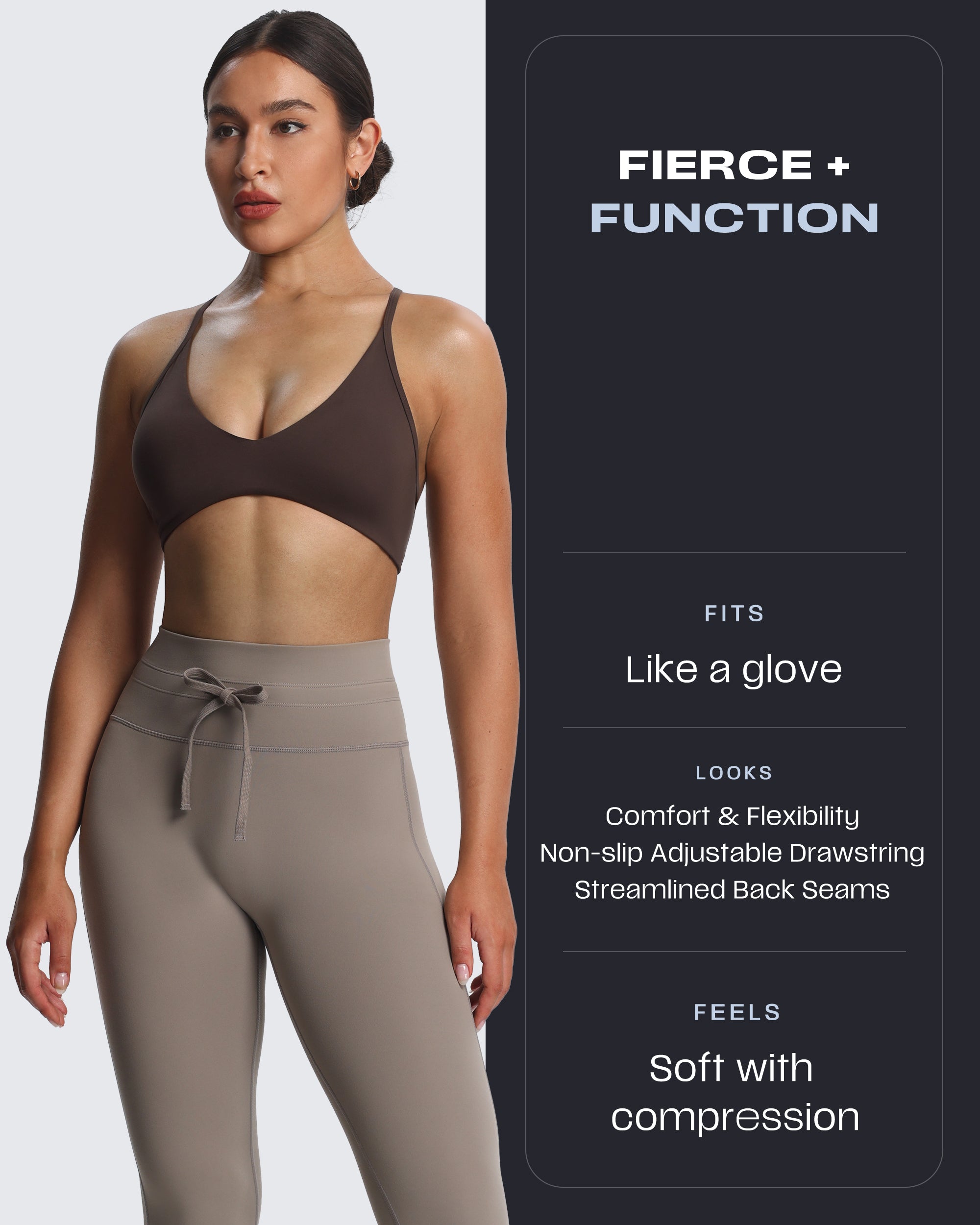 Aoxjox "Mila" Scrunch Leggings 26.5”
