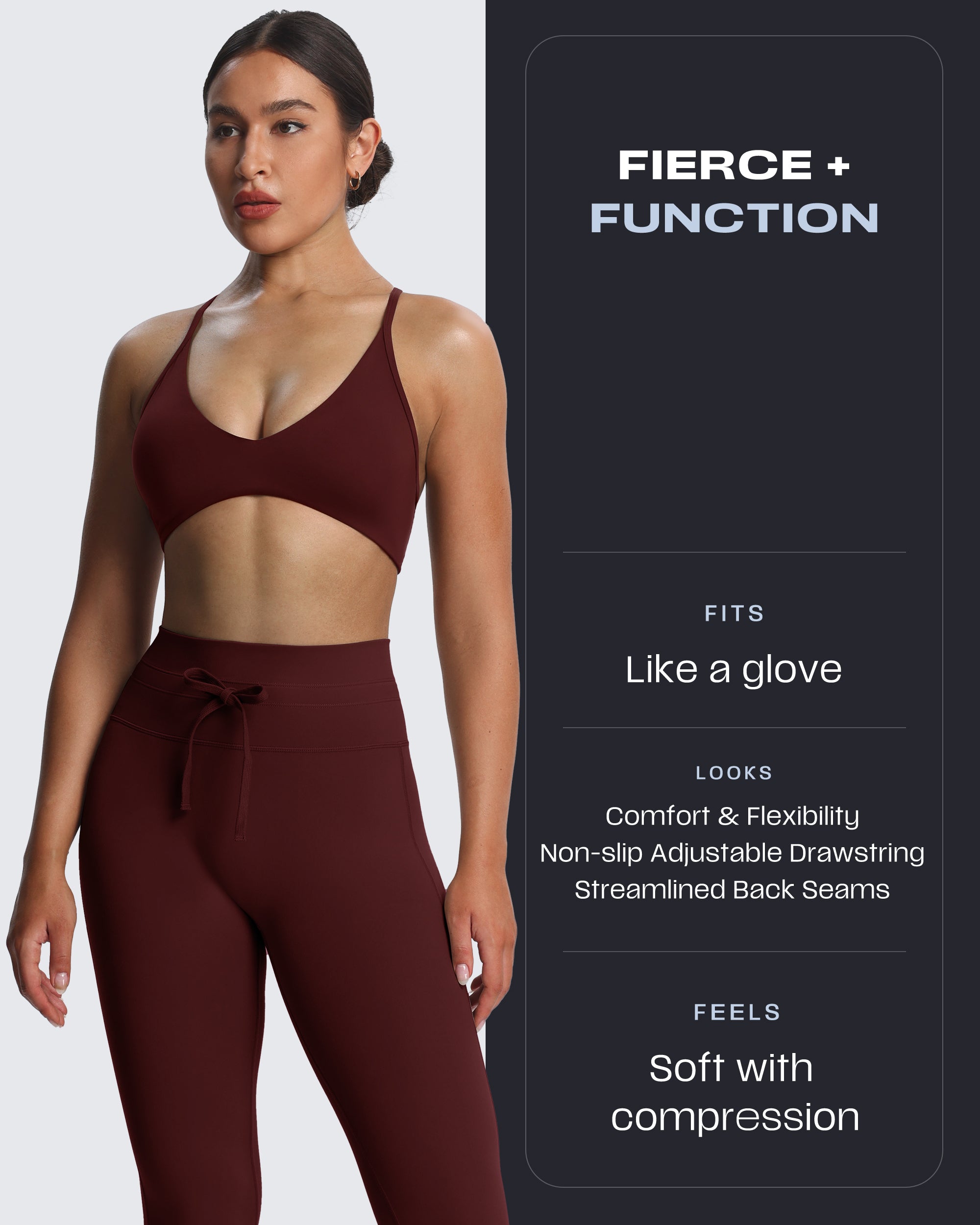 Aoxjox "Mila" Scrunch Leggings 26.5”