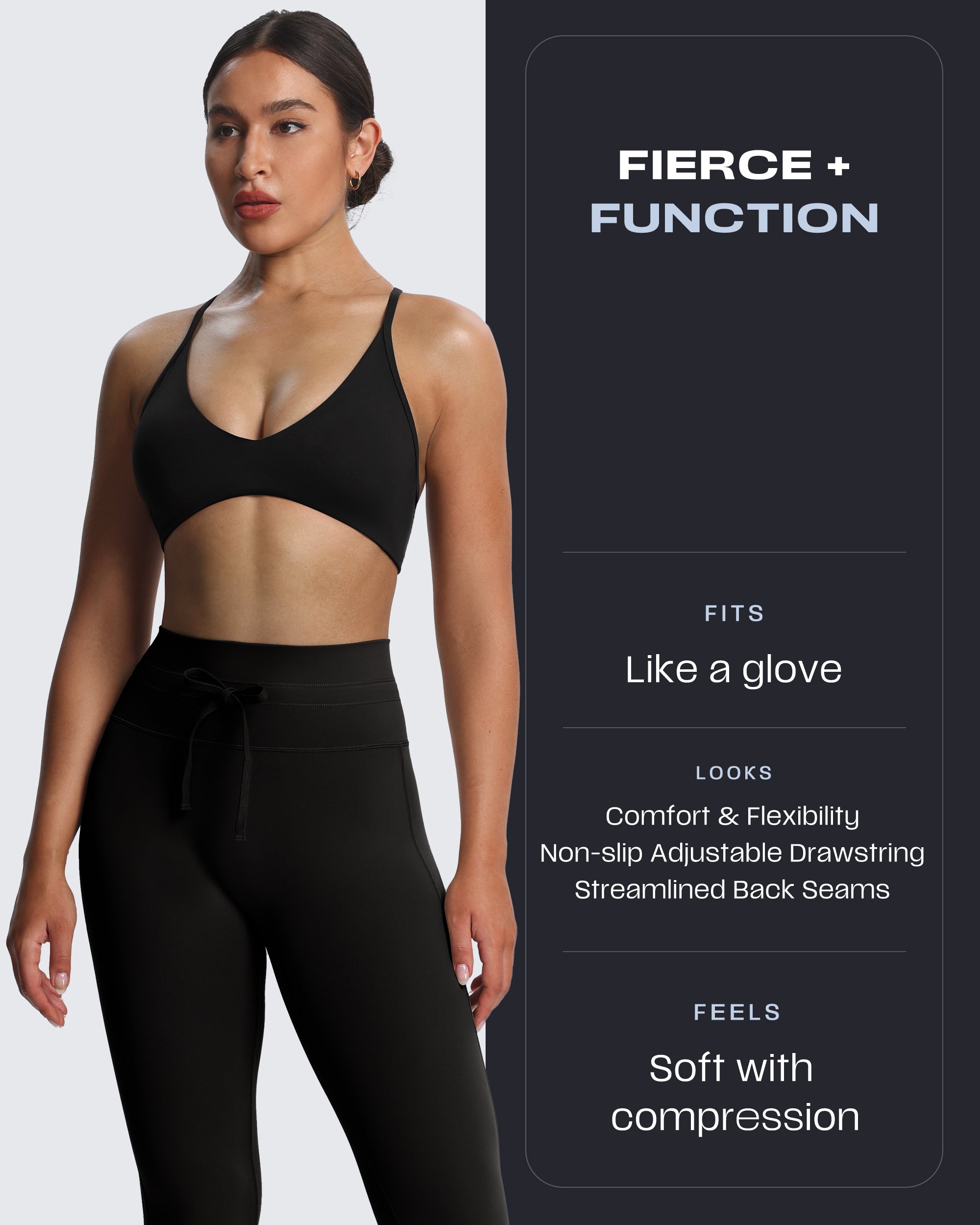 Aoxjox "Mila" Scrunch Leggings 26.5”