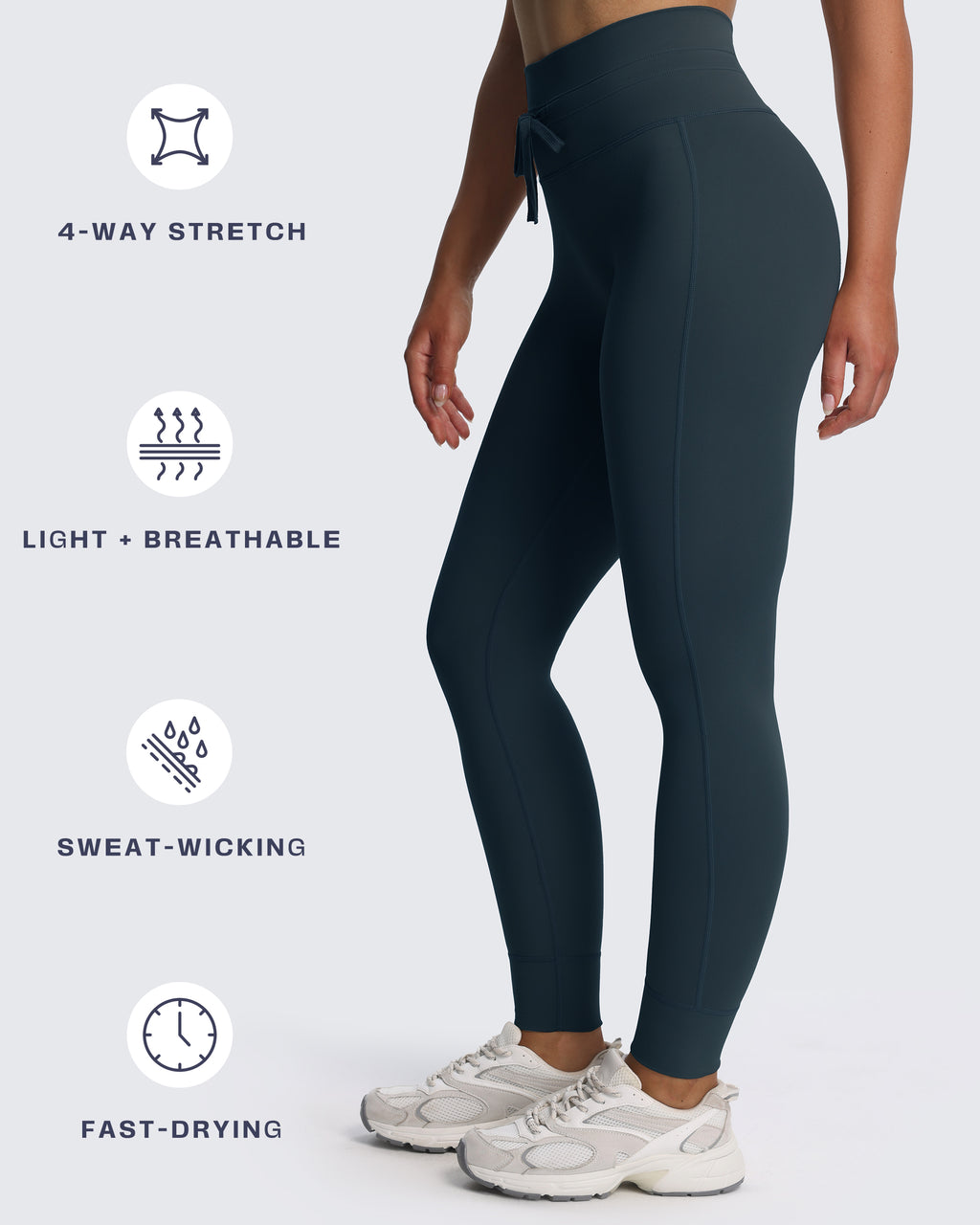 Aoxjox "Mila" Scrunch Leggings 28.5”