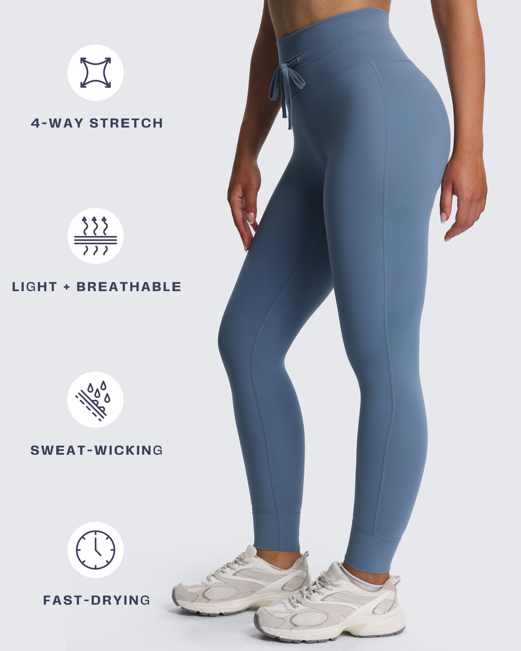 Aoxjox "Mila" Scrunch Leggings 24.5”