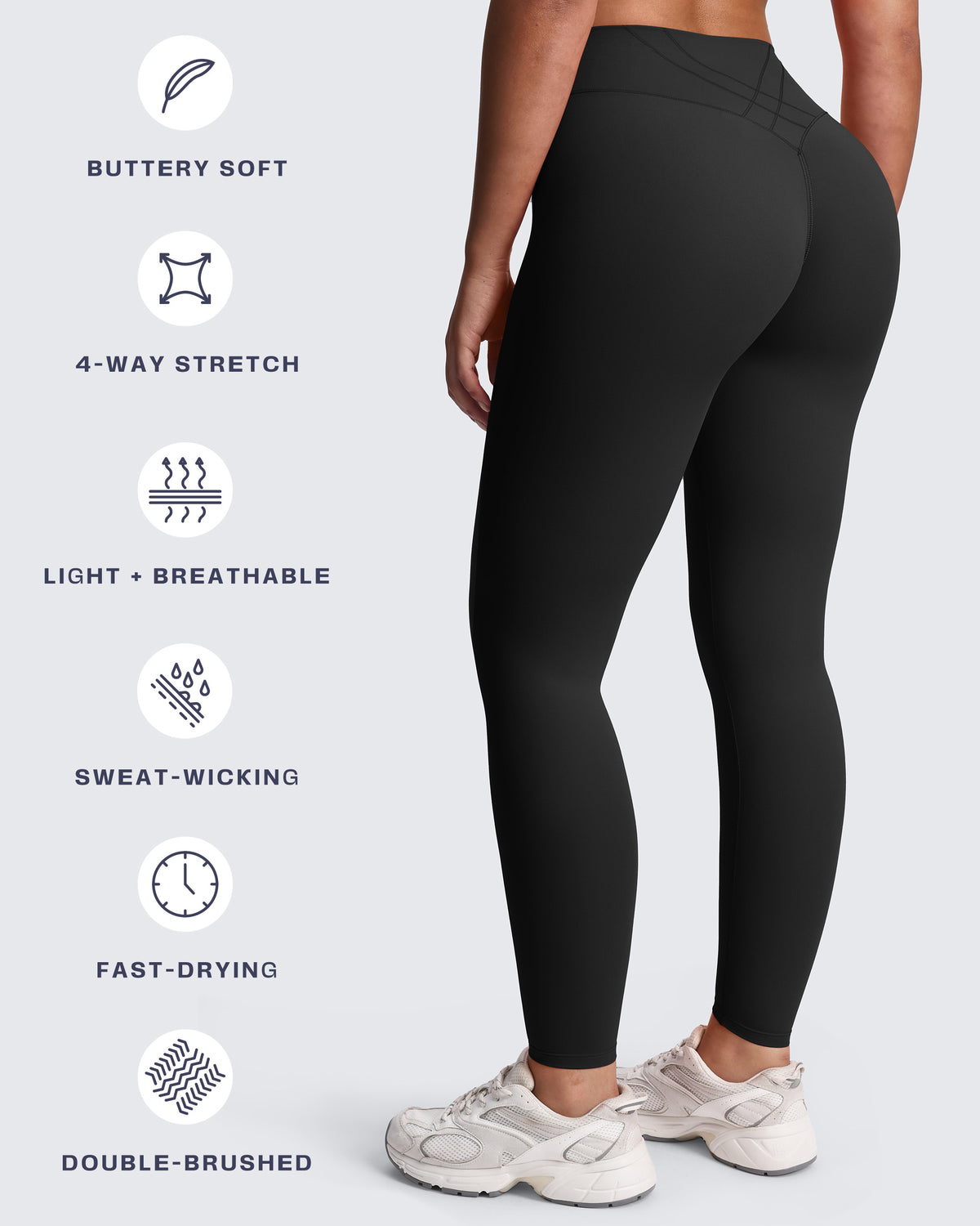 Aoxjox "Velura" Leggings 26"