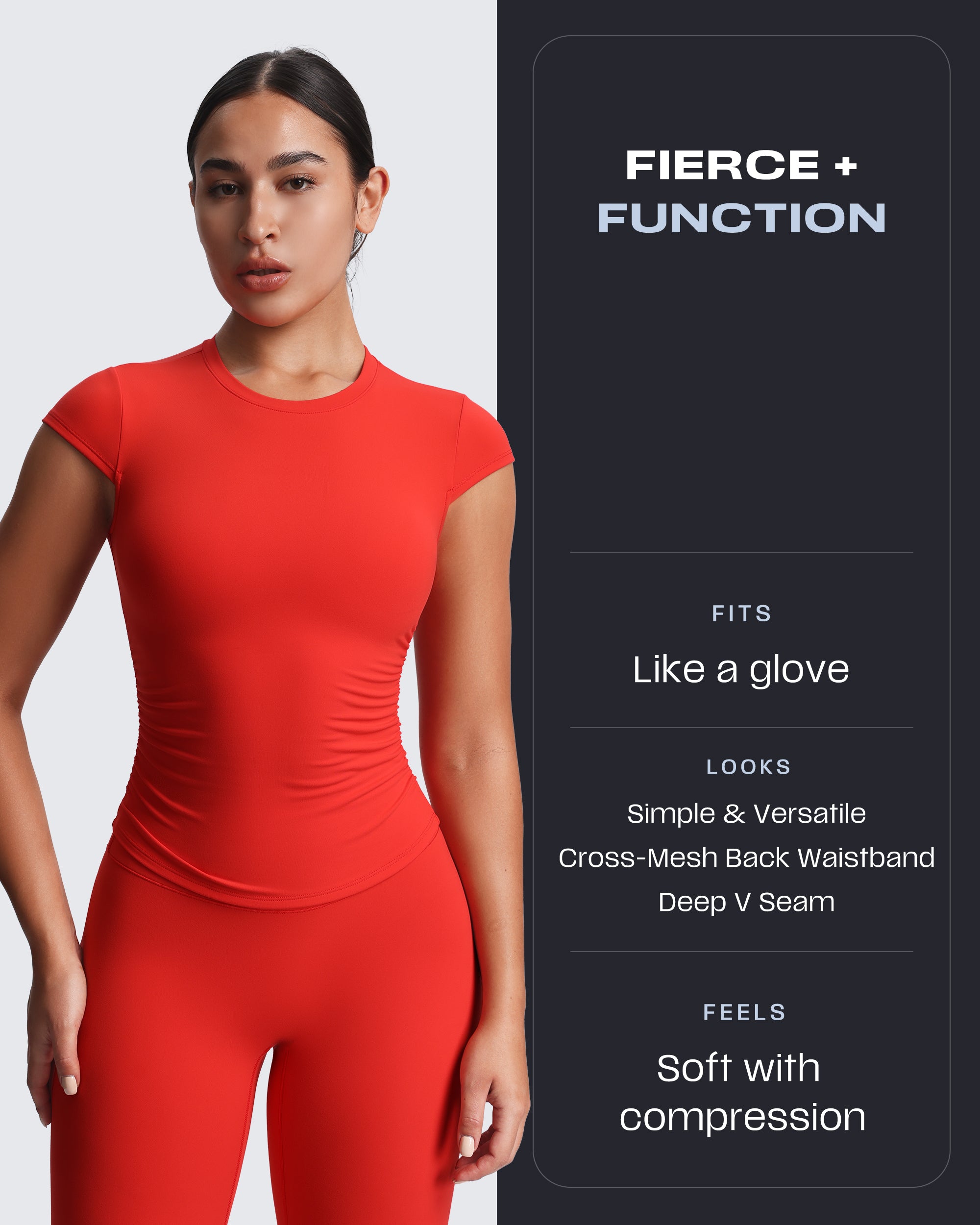 Aoxjox "Velura" Straight Legging 31"