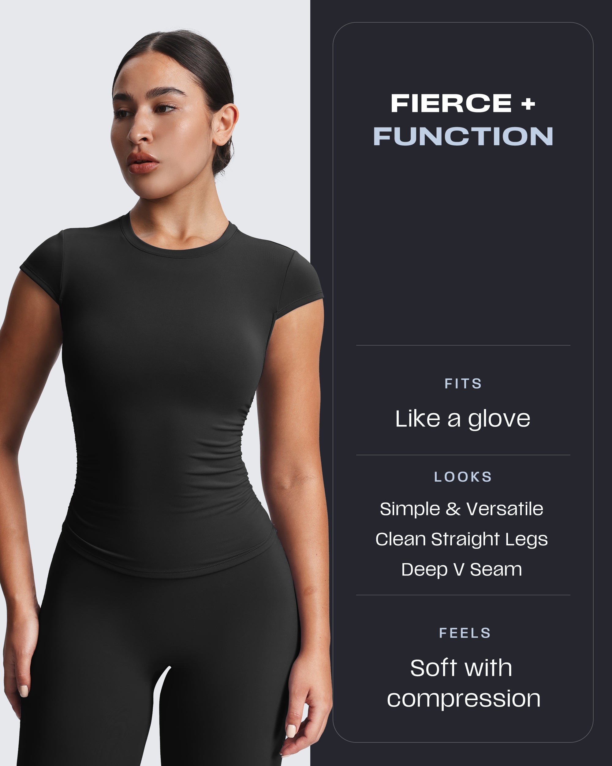 Aoxjox "Velura" Straight Legging 33"