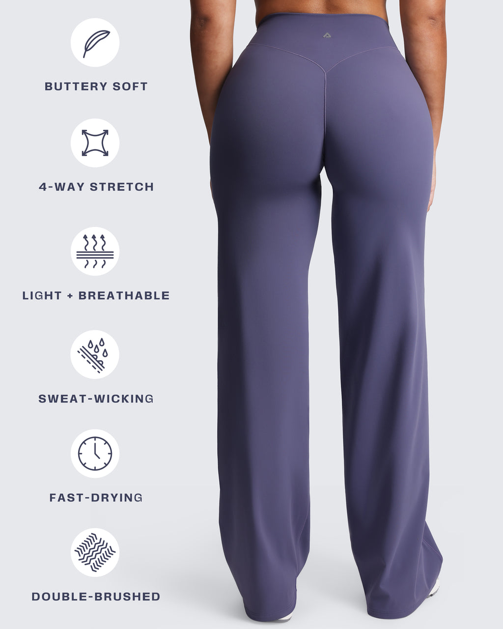 Aoxjox "Velura" Straight Legging 33"