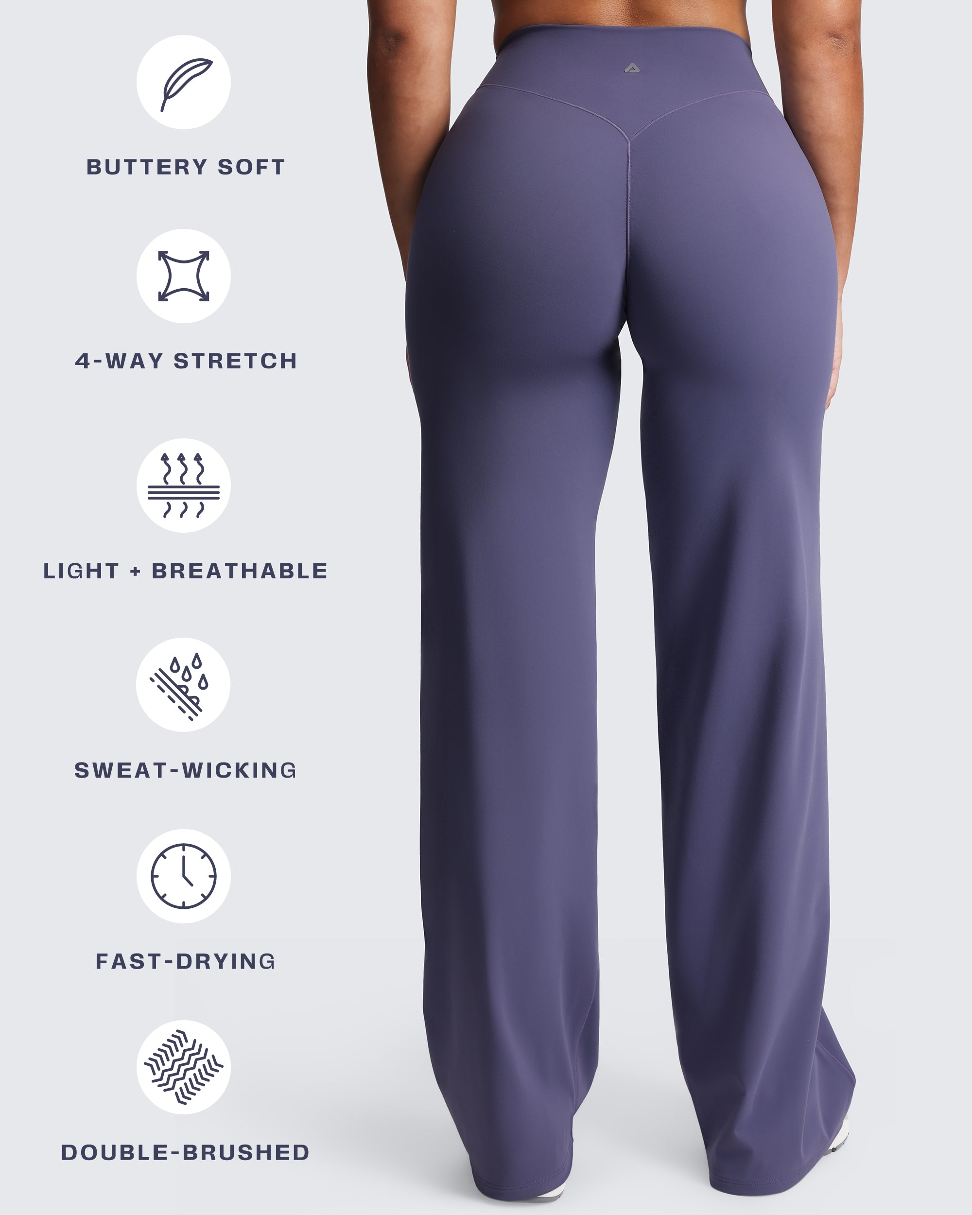 Aoxjox "Velura" Straight Legging 33"