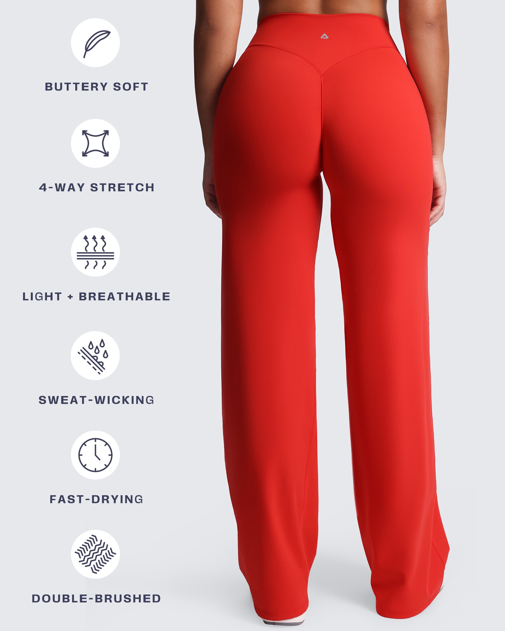 Aoxjox "Velura" Straight Legging 35"