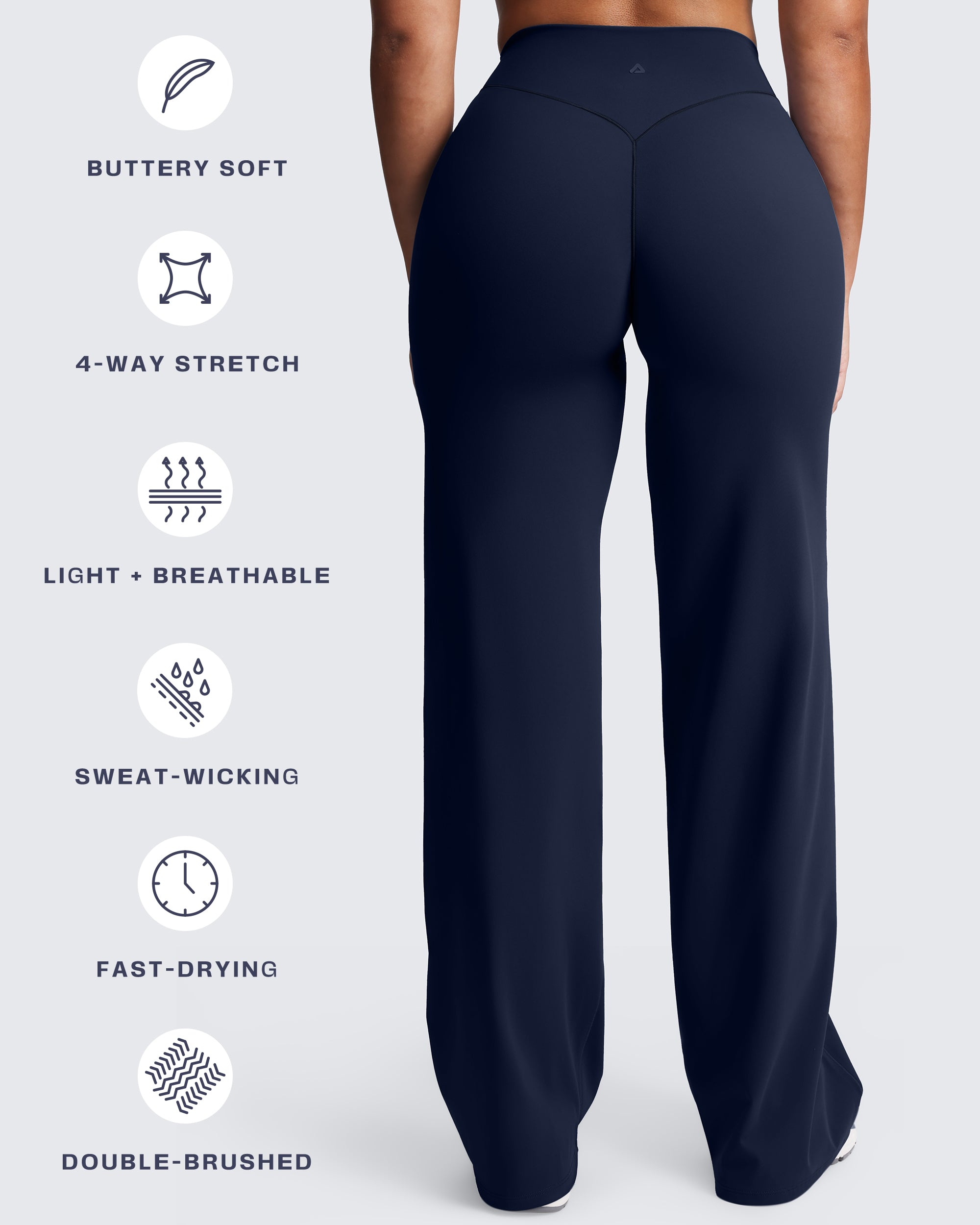 Aoxjox "Velura" Straight Legging 31"