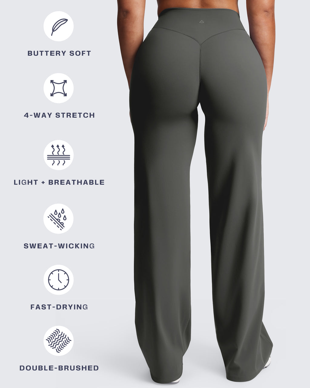 Aoxjox "Velura" Straight Legging 33"