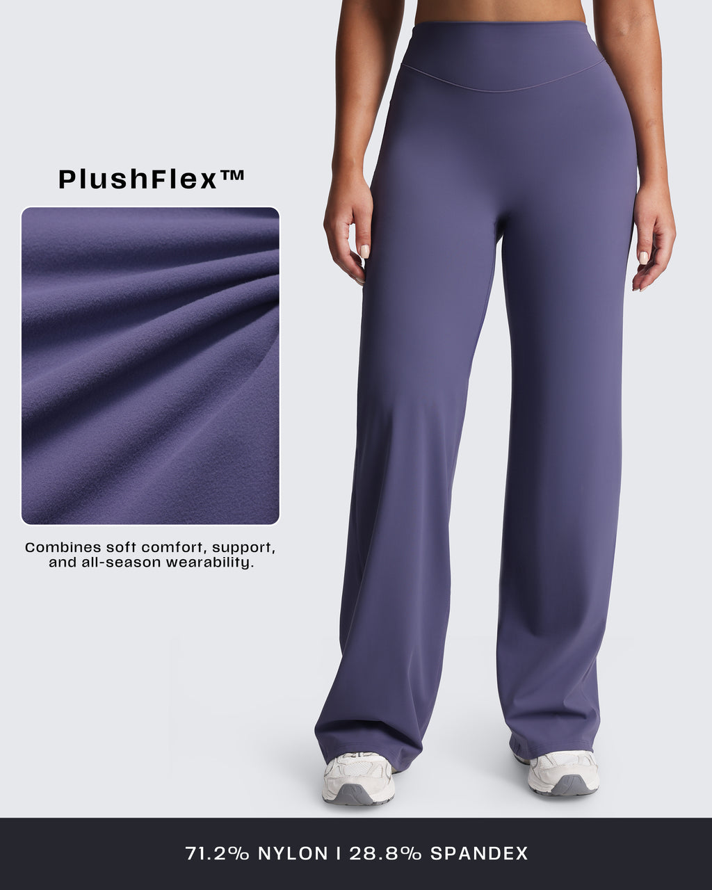 Aoxjox "Velura" Straight Legging 33"