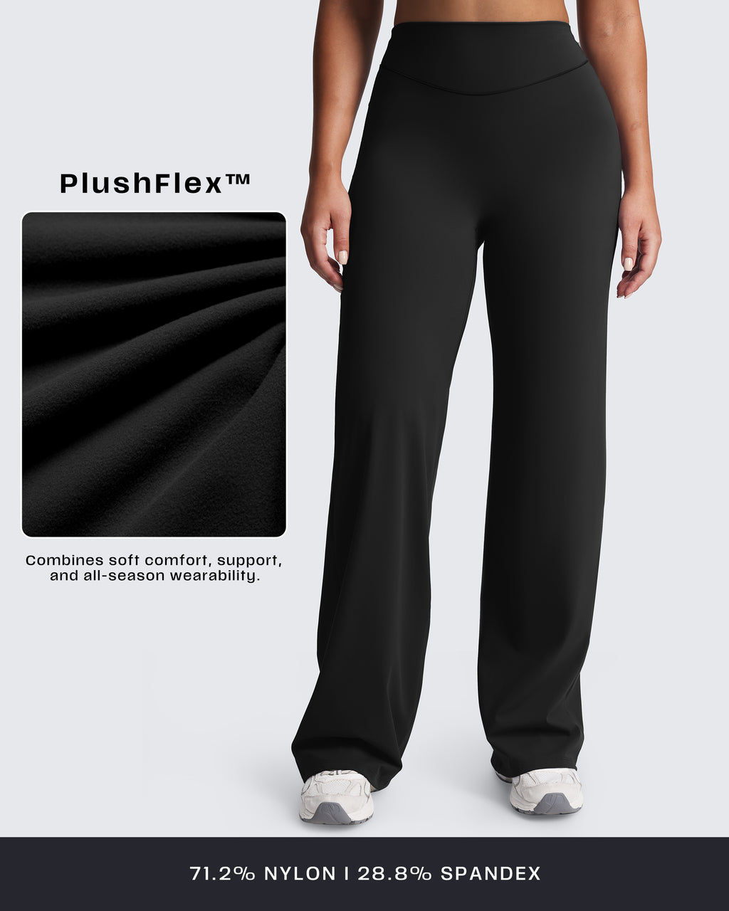 Aoxjox "Velura" Straight Legging 33"