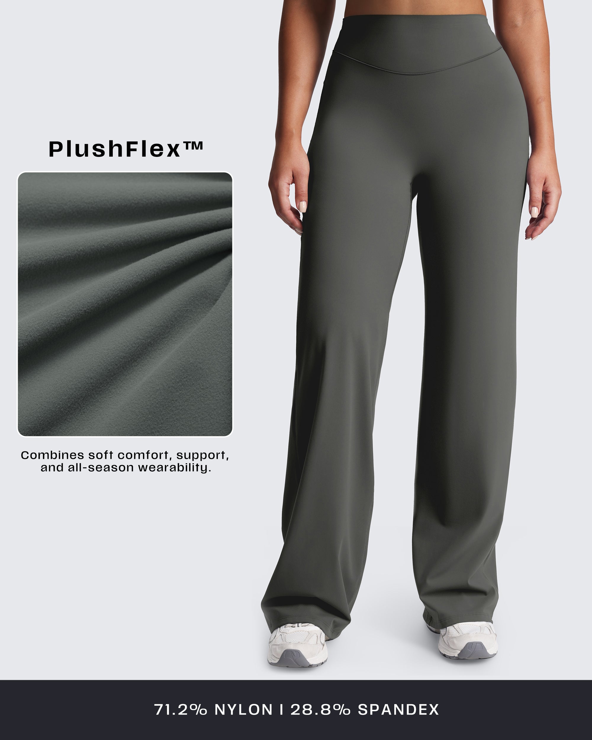 Aoxjox "Velura" Straight Legging 33"