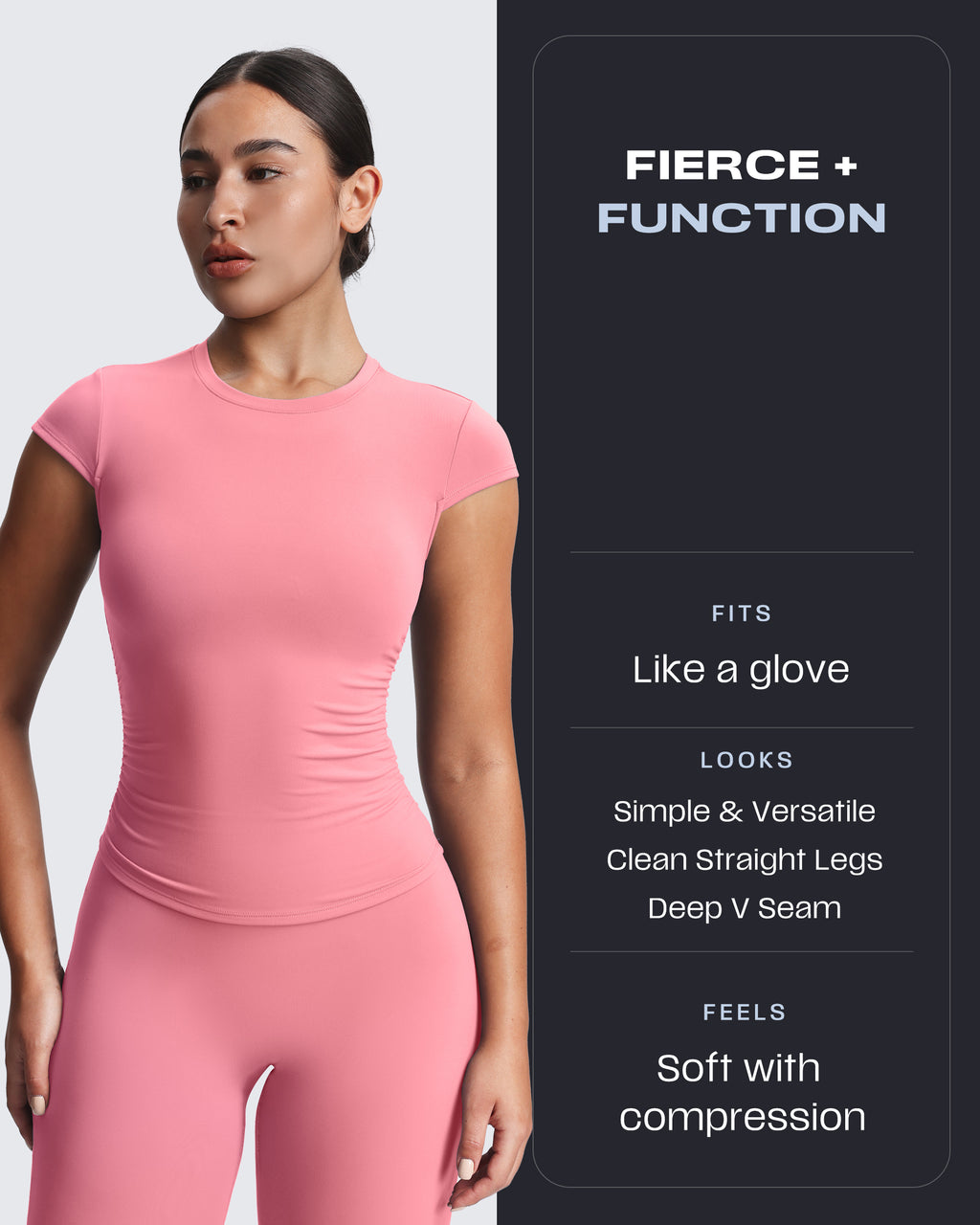 Aoxjox "Velura" Straight Legging 33"