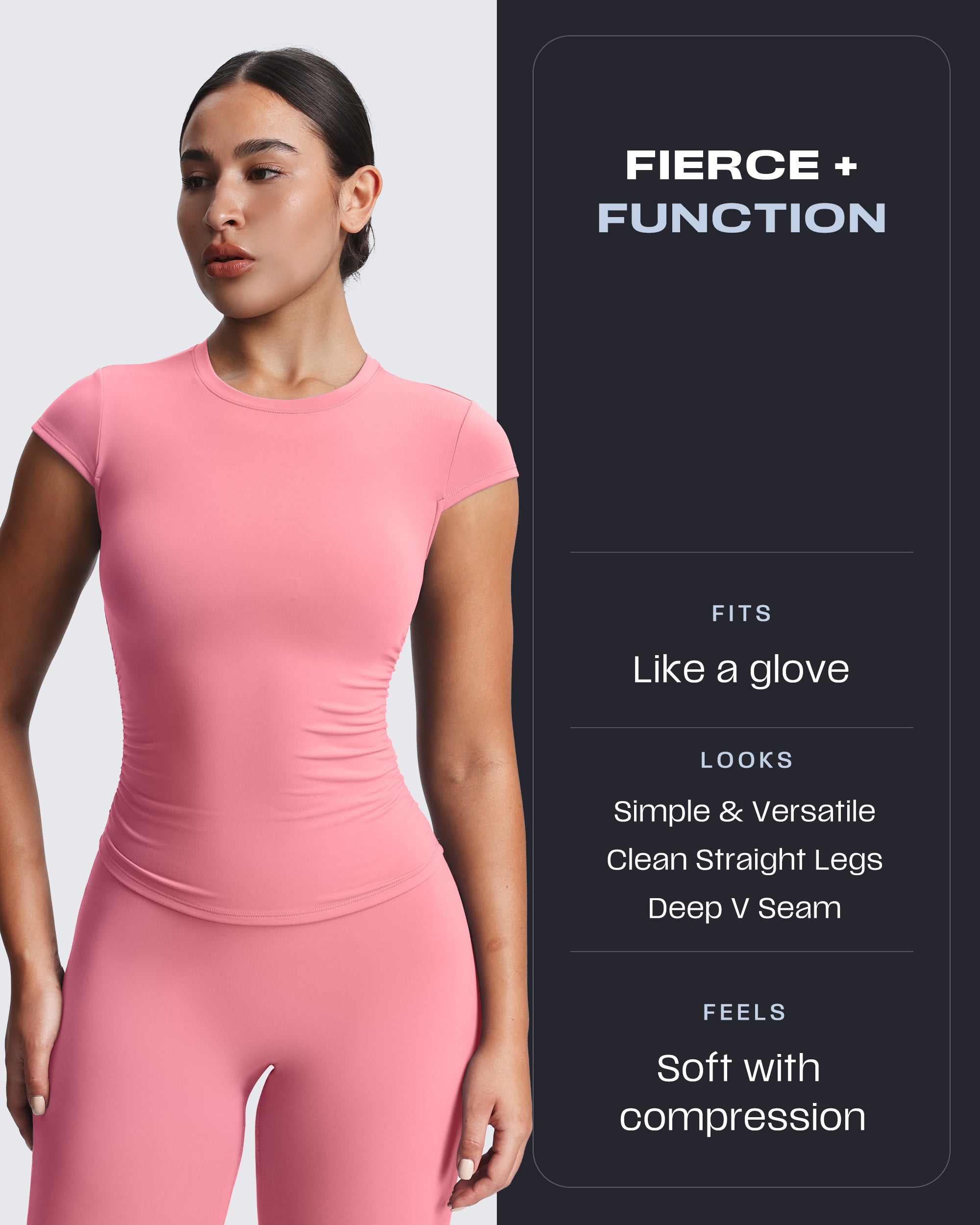 Aoxjox "Velura" Straight Legging 33"