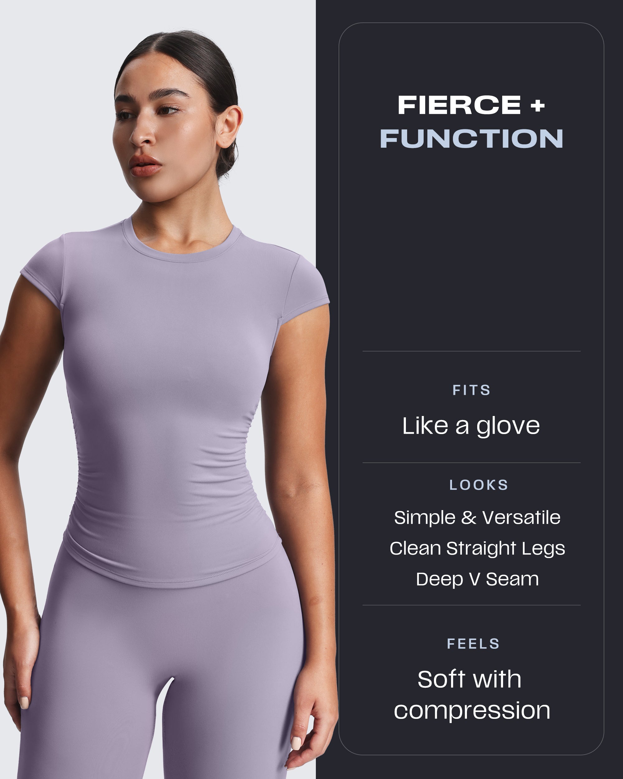 Aoxjox "Velura" Straight Legging 33"