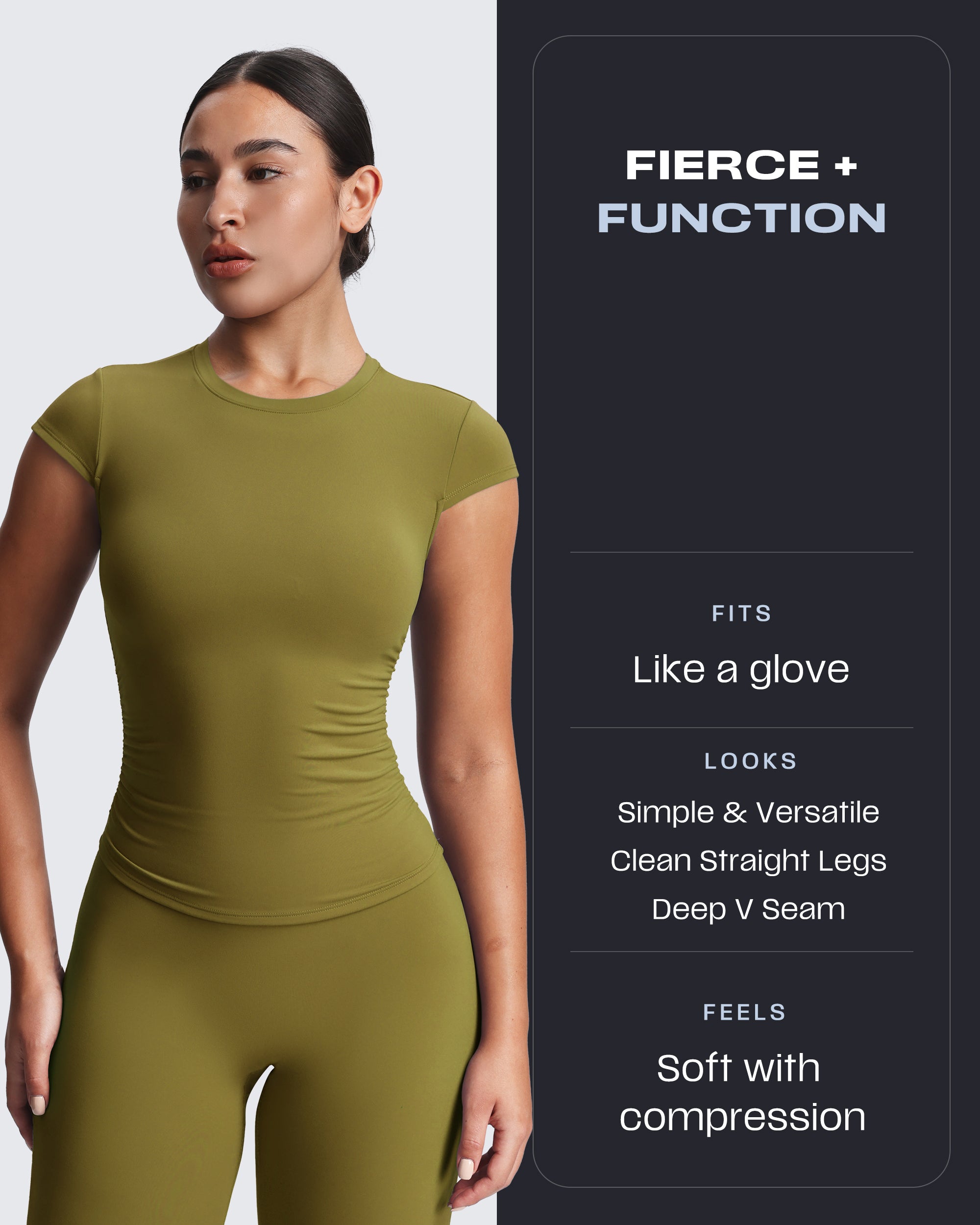 Aoxjox "Velura" Straight Legging 35"