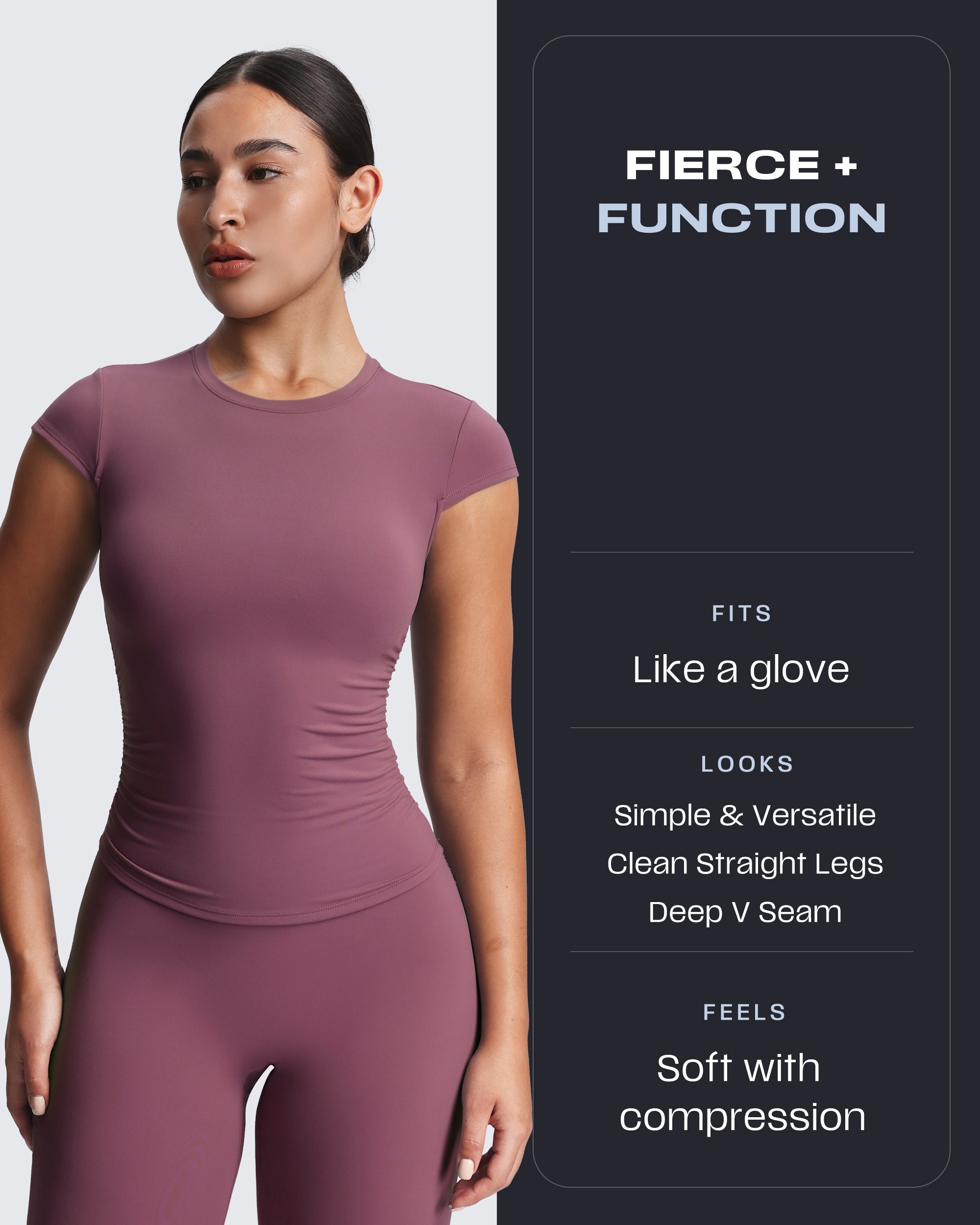 Aoxjox "Velura" Straight Legging 35"