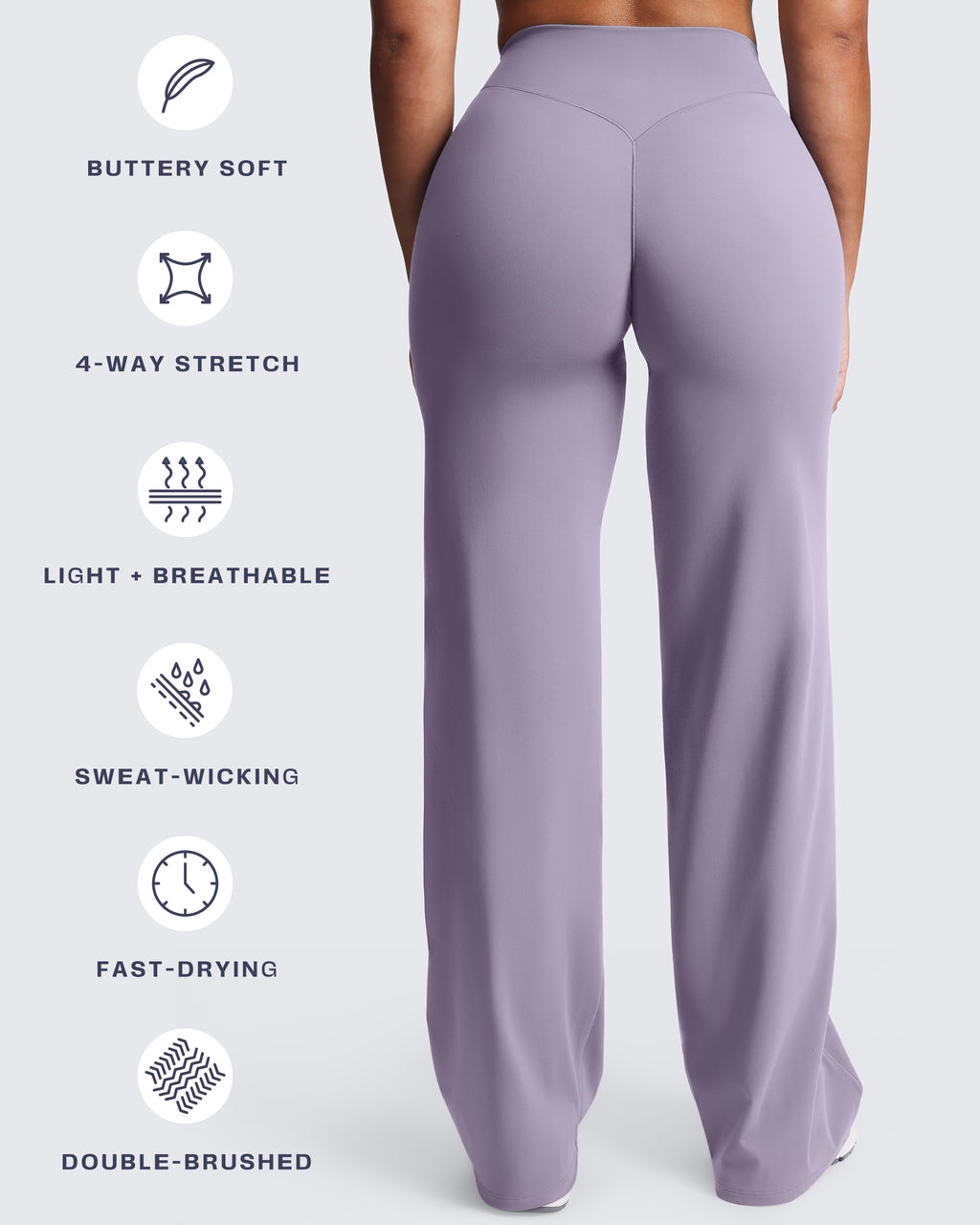 Aoxjox "Velura" Straight Legging (29"/31.5"/33"/35")