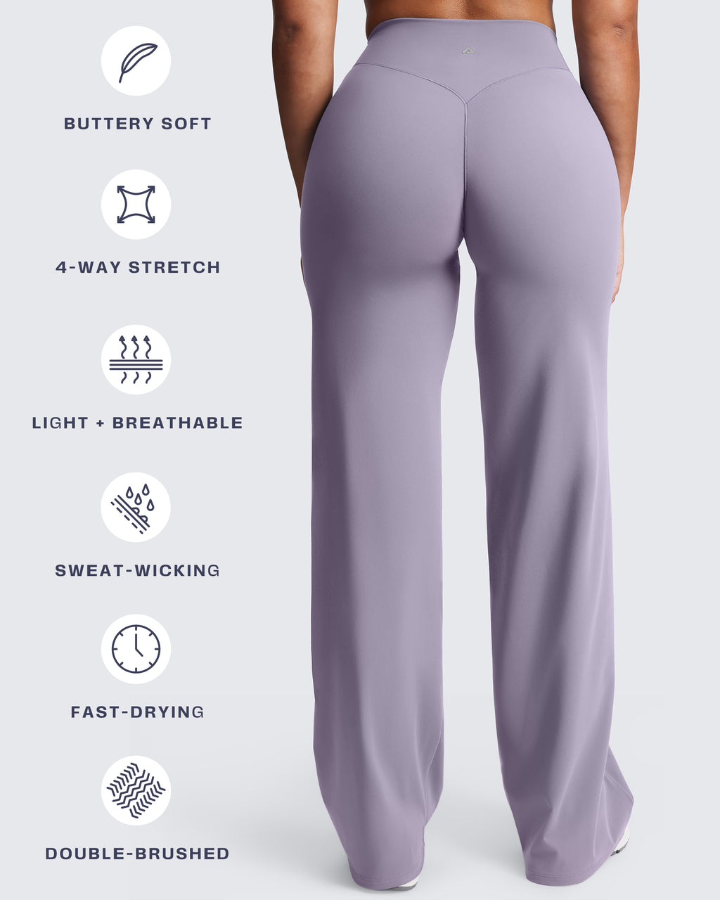 Aoxjox "Velura" Straight Legging 33"