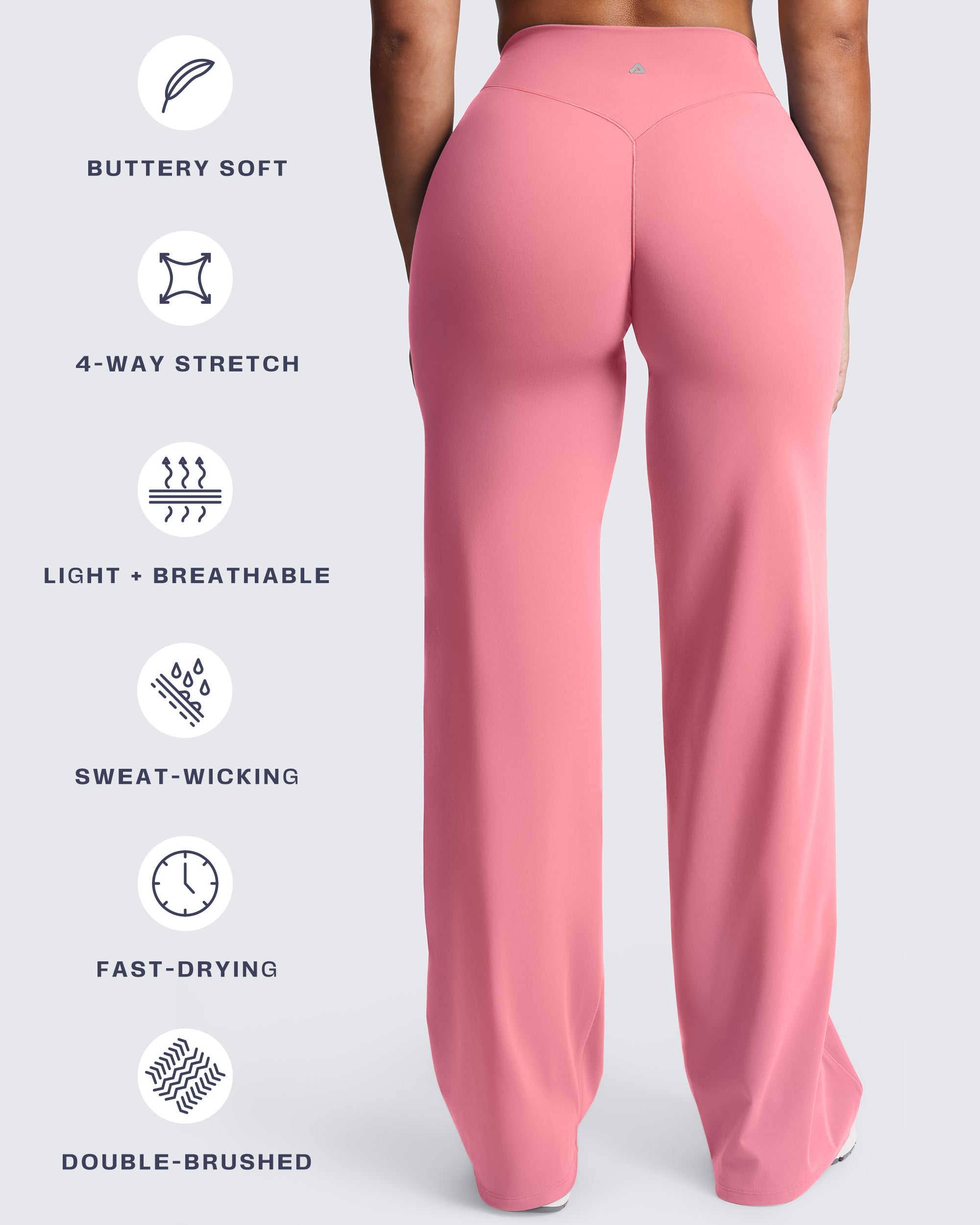 Aoxjox "Velura" Straight Legging 33"