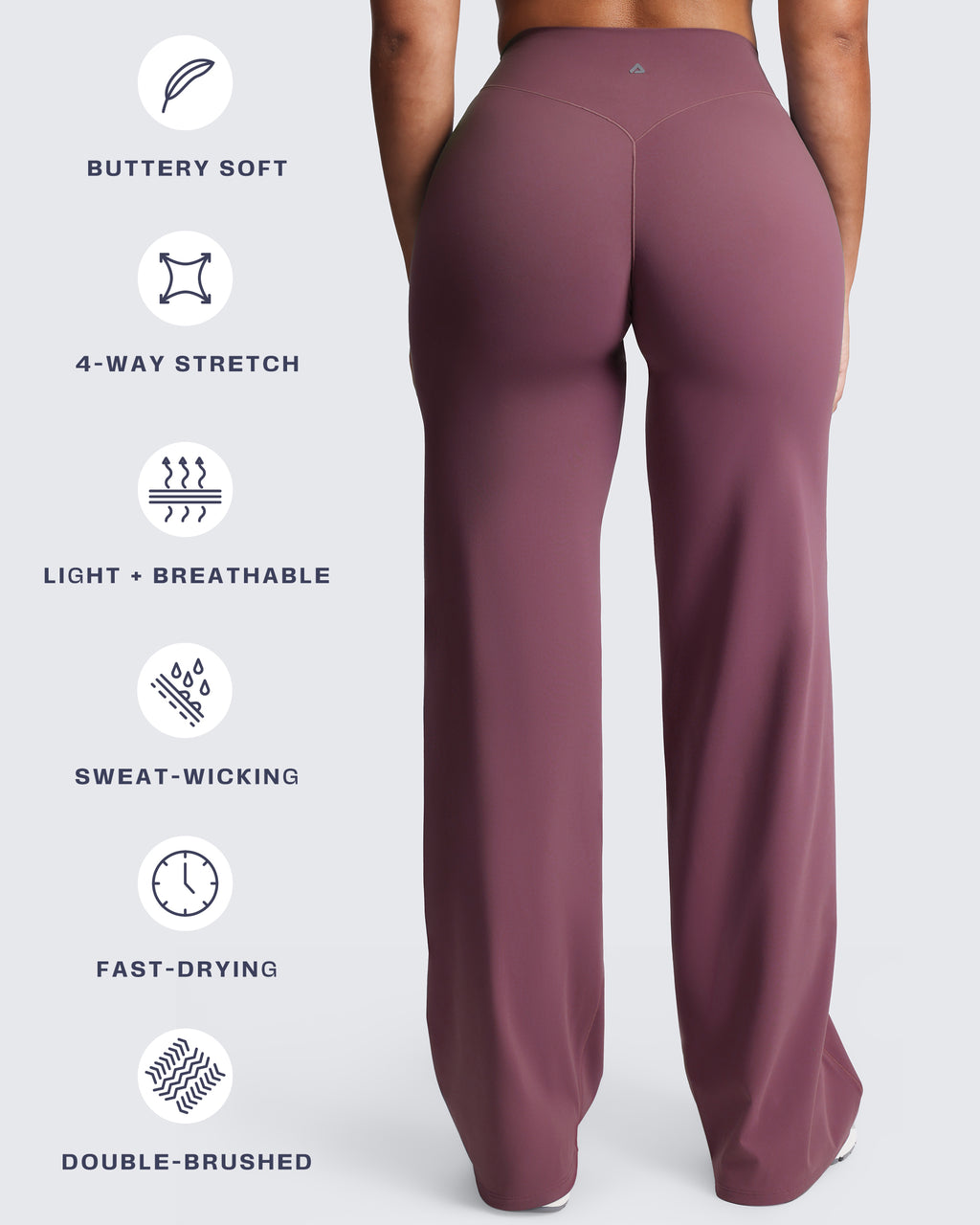 Aoxjox "Velura" Straight Legging 33"
