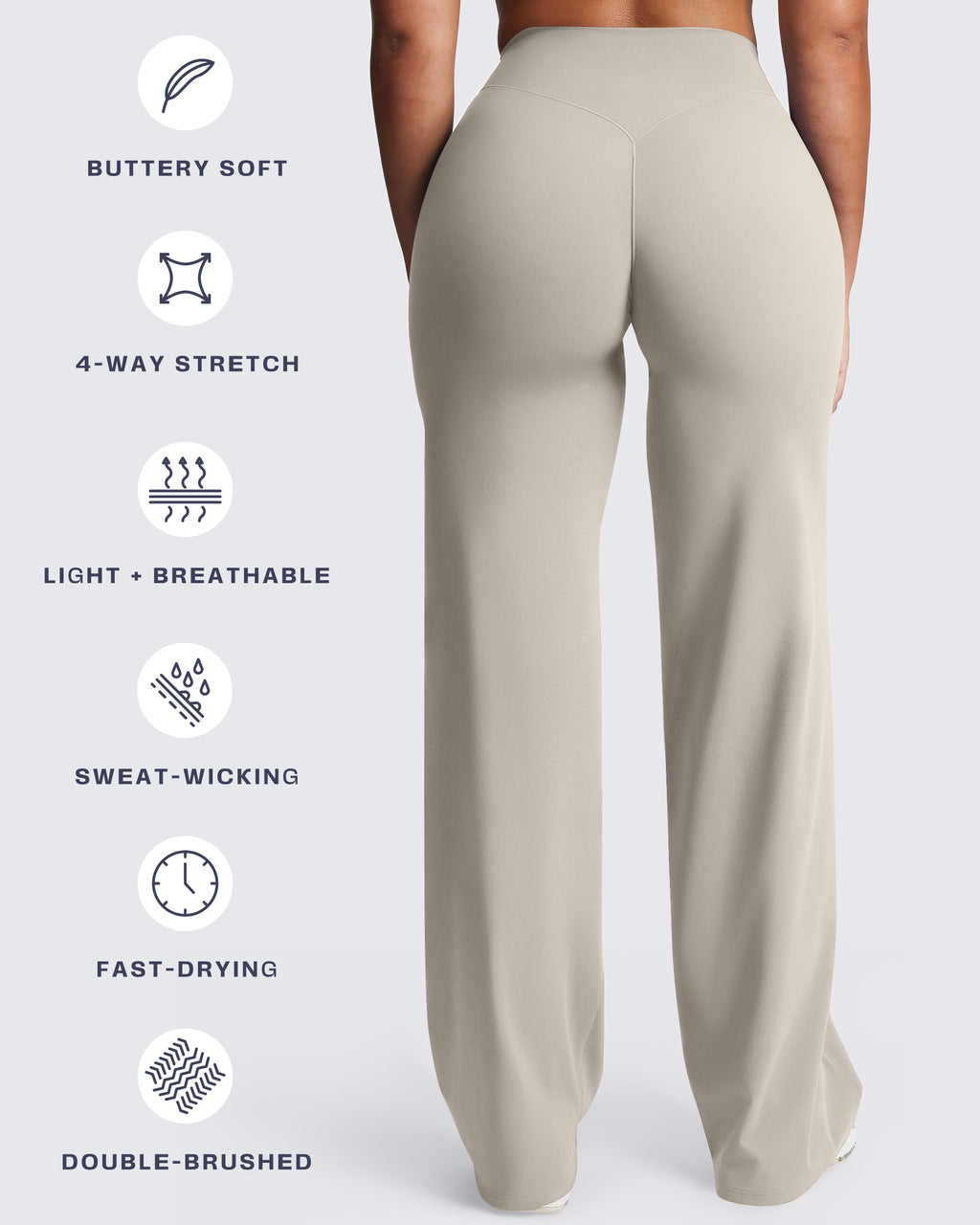 Aoxjox "Velura" Straight Legging (29"/31.5"/33"/35")