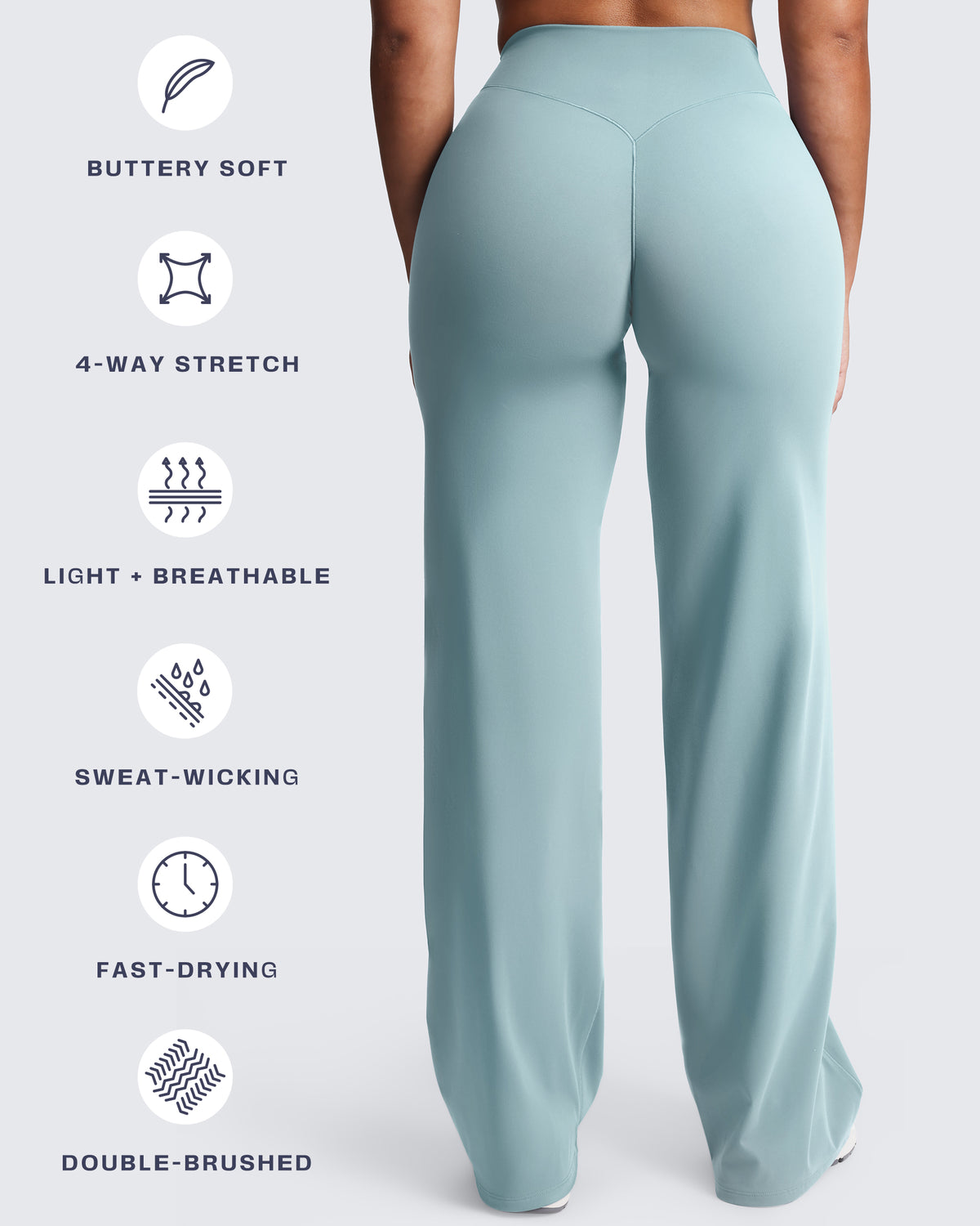 Aoxjox "Velura" Straight Legging (29"/31.5"/33"/35")