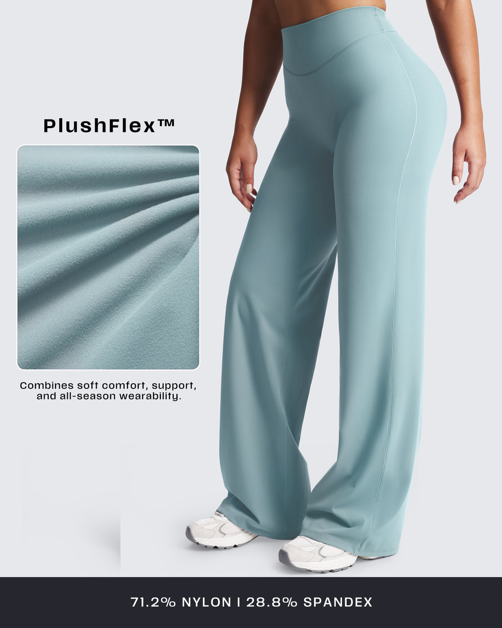 Aoxjox "Velura" Straight Legging 33"
