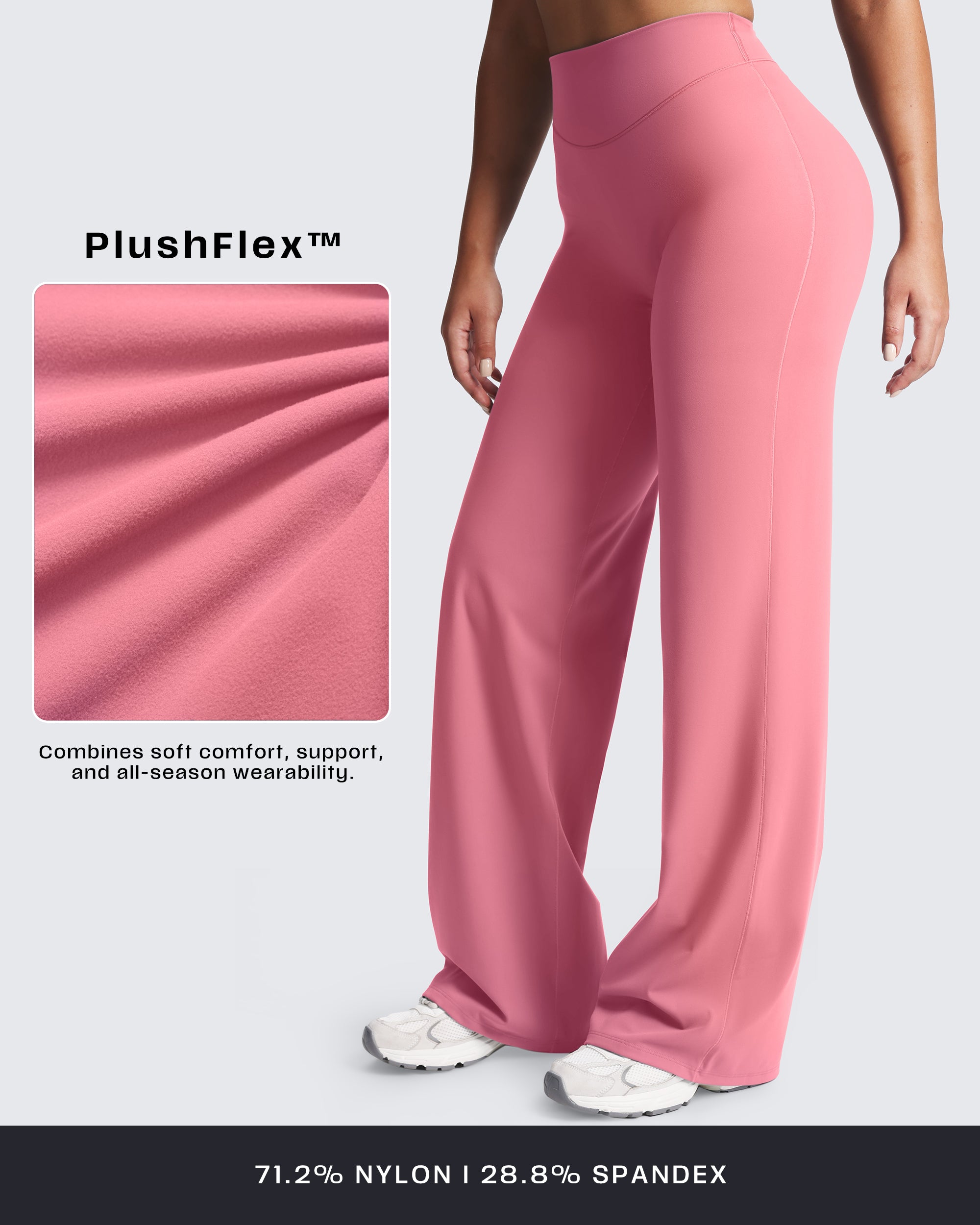 Aoxjox "Velura" Straight Legging 33"