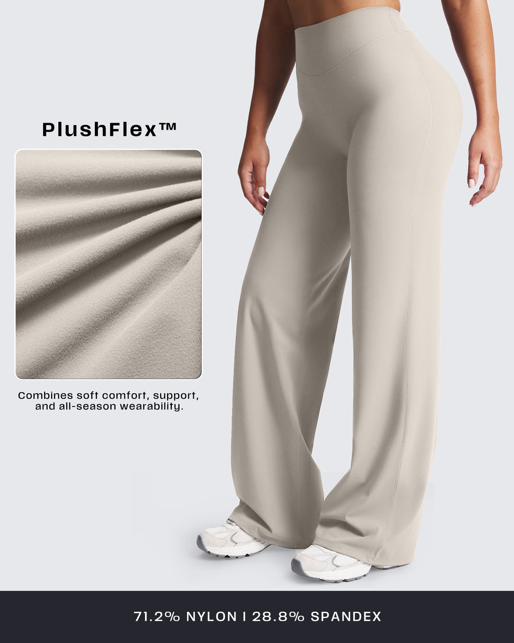 Aoxjox "Velura" Straight Legging 33"