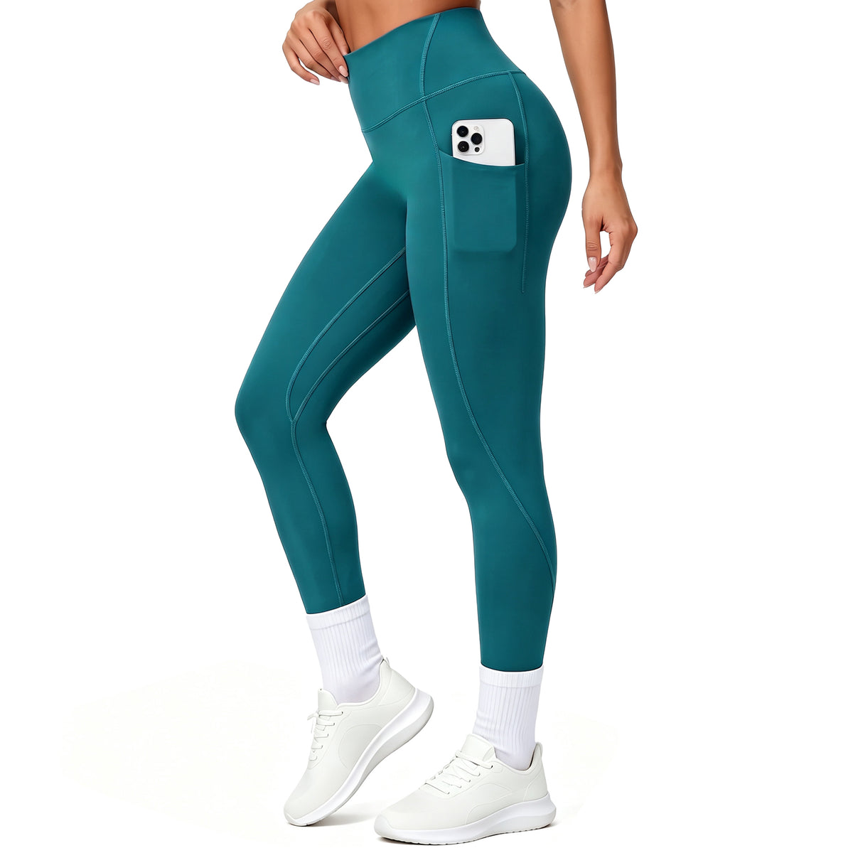 Aoxjox "Form" Ultra Compression Waistband Pocket Leggings 26''