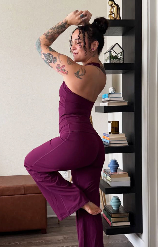 Aoxjox "Athlenza" Wide Leg Bottoms 31''/33''/35''