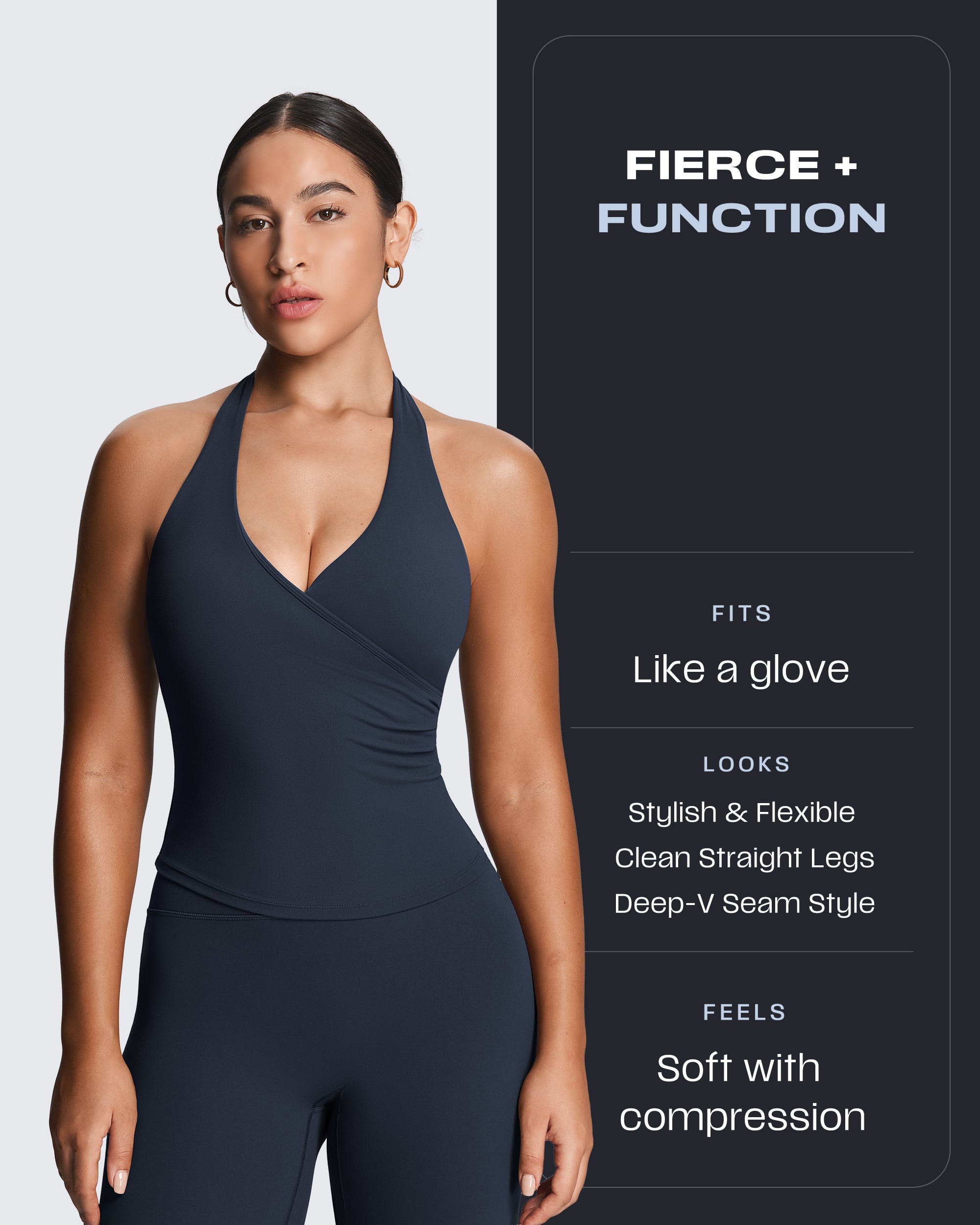 Aoxjox "Athlenza" Straight Leg Bottoms 35''