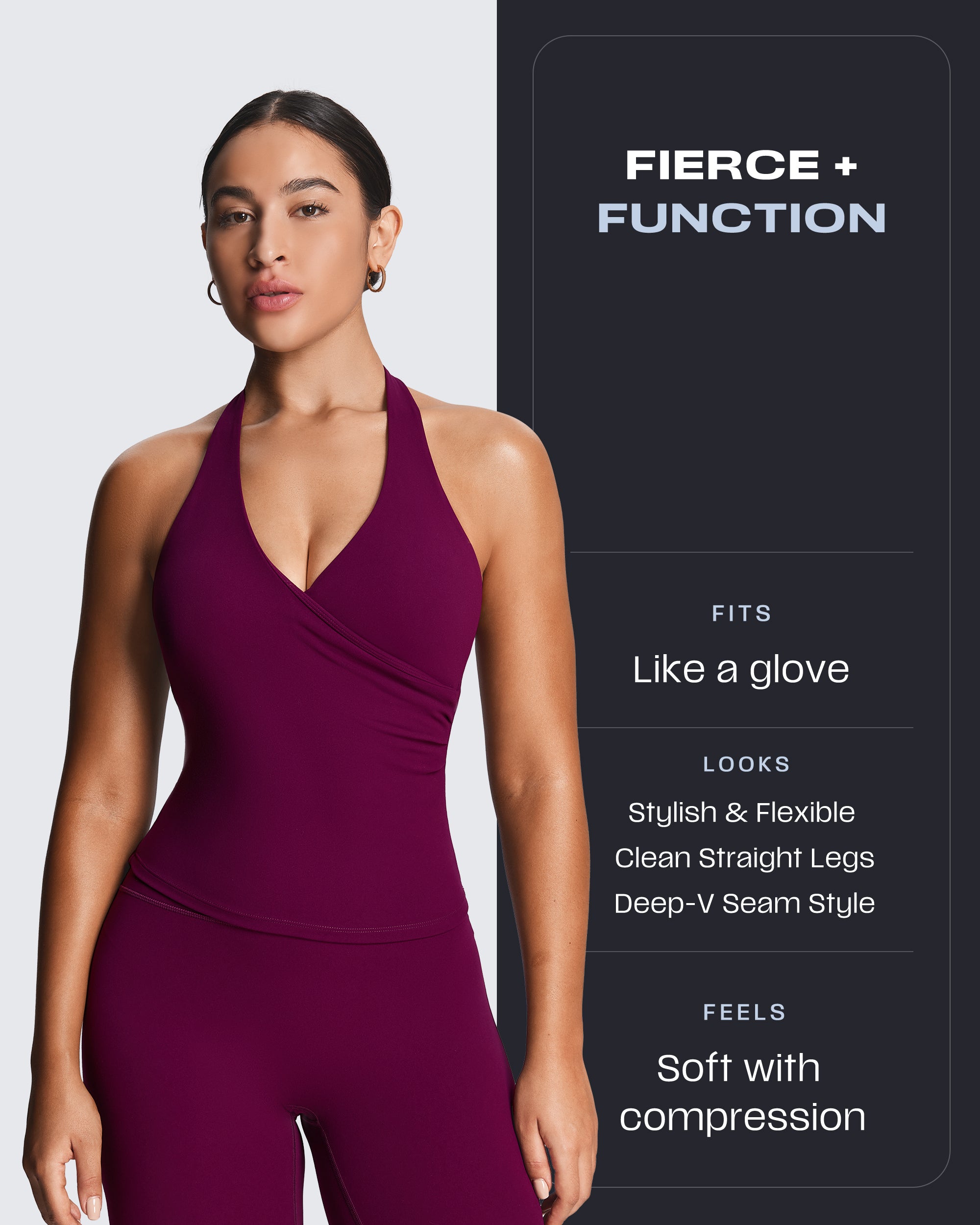 Aoxjox "Athlenza" Straight Leg Bottoms 33''