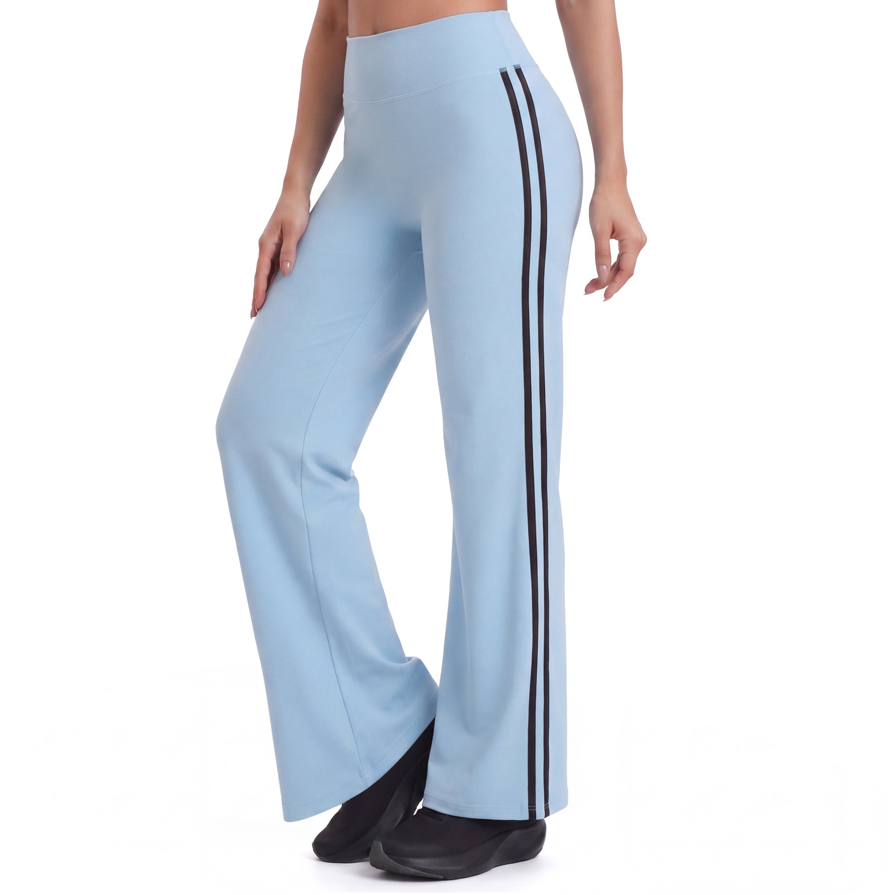 Aoxjox "Sporty" Striped Staright Pants 31.5"