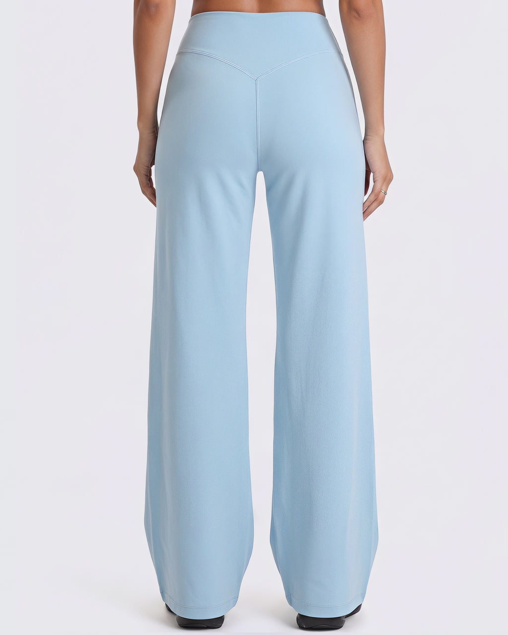 Aoxjox "Sporty" Striped Staright Pants 31.5"
