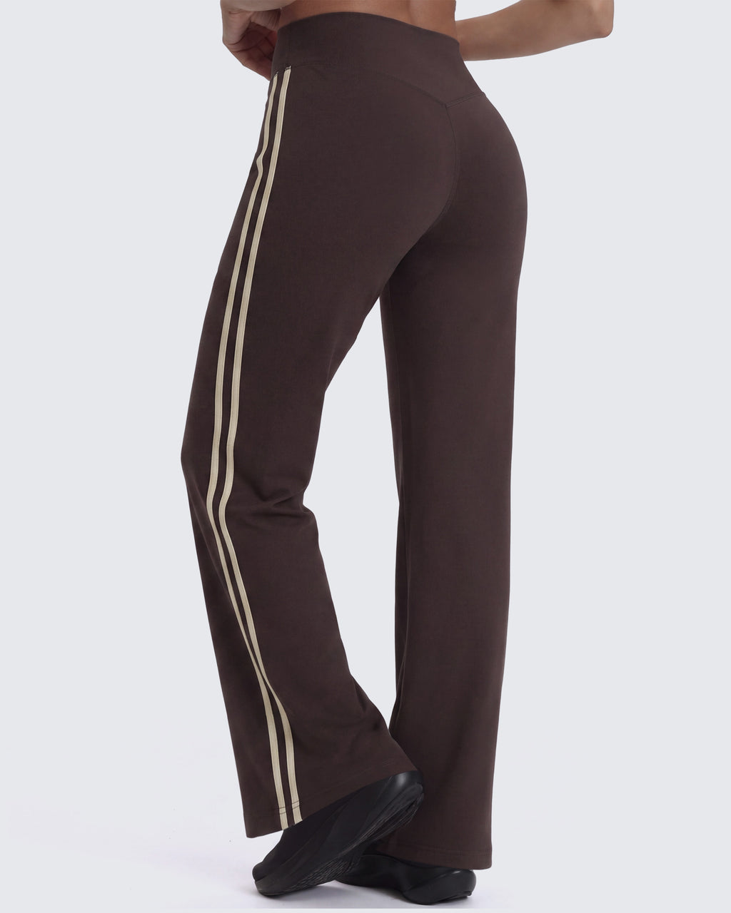 Aoxjox "Sporty" Striped Staright Pants 31.5"