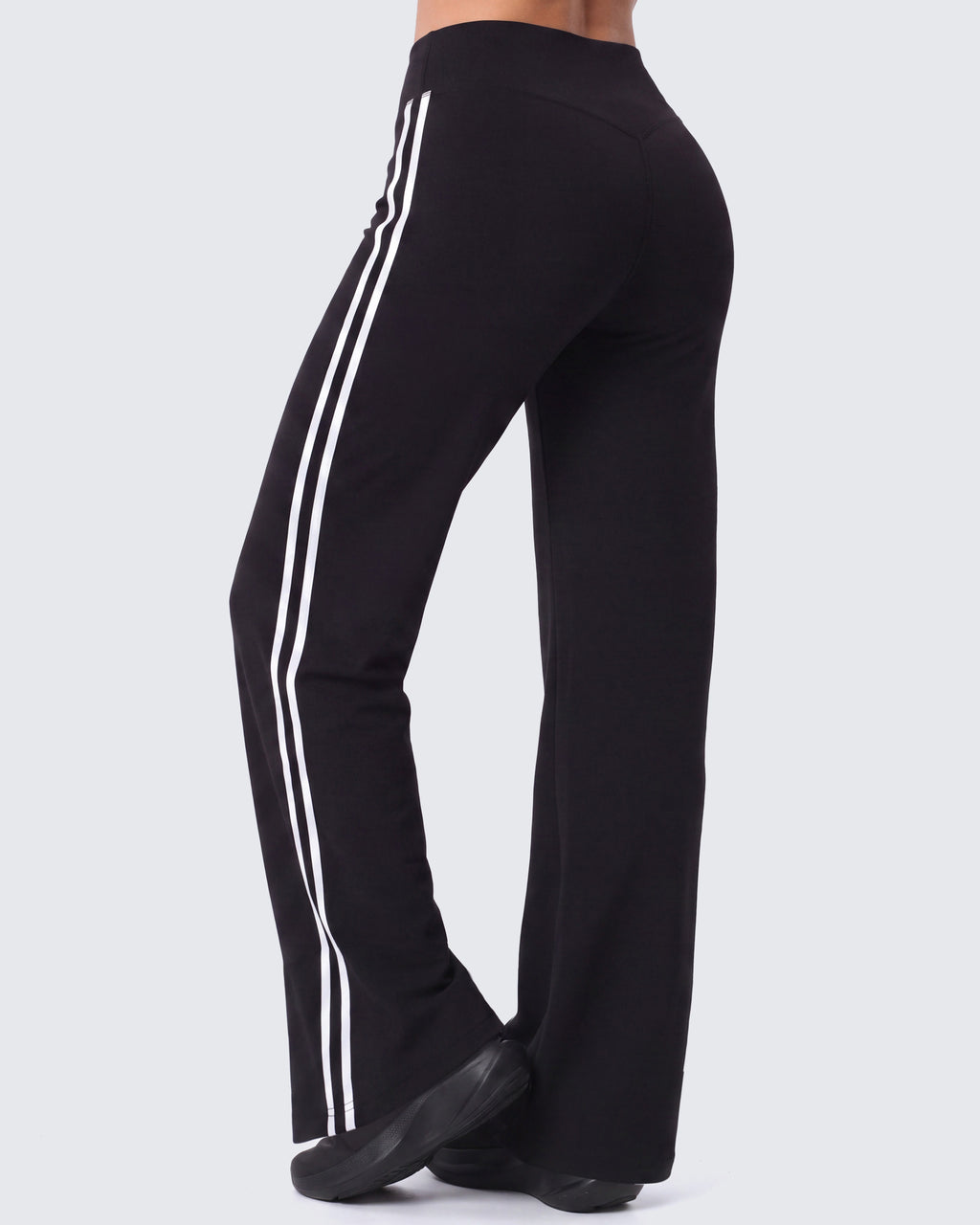 Aoxjox "Sporty" Striped Staright Pants 31.5"
