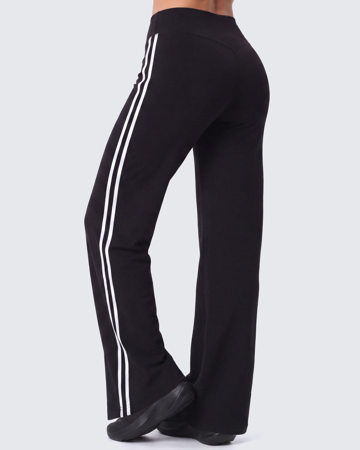 Aoxjox "Sporty" Striped Staright Pants 31.5"