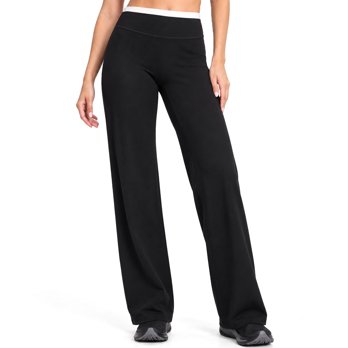 Aoxjox "Dual Core" Straight Leg Yoga Pants 31.5"/33"