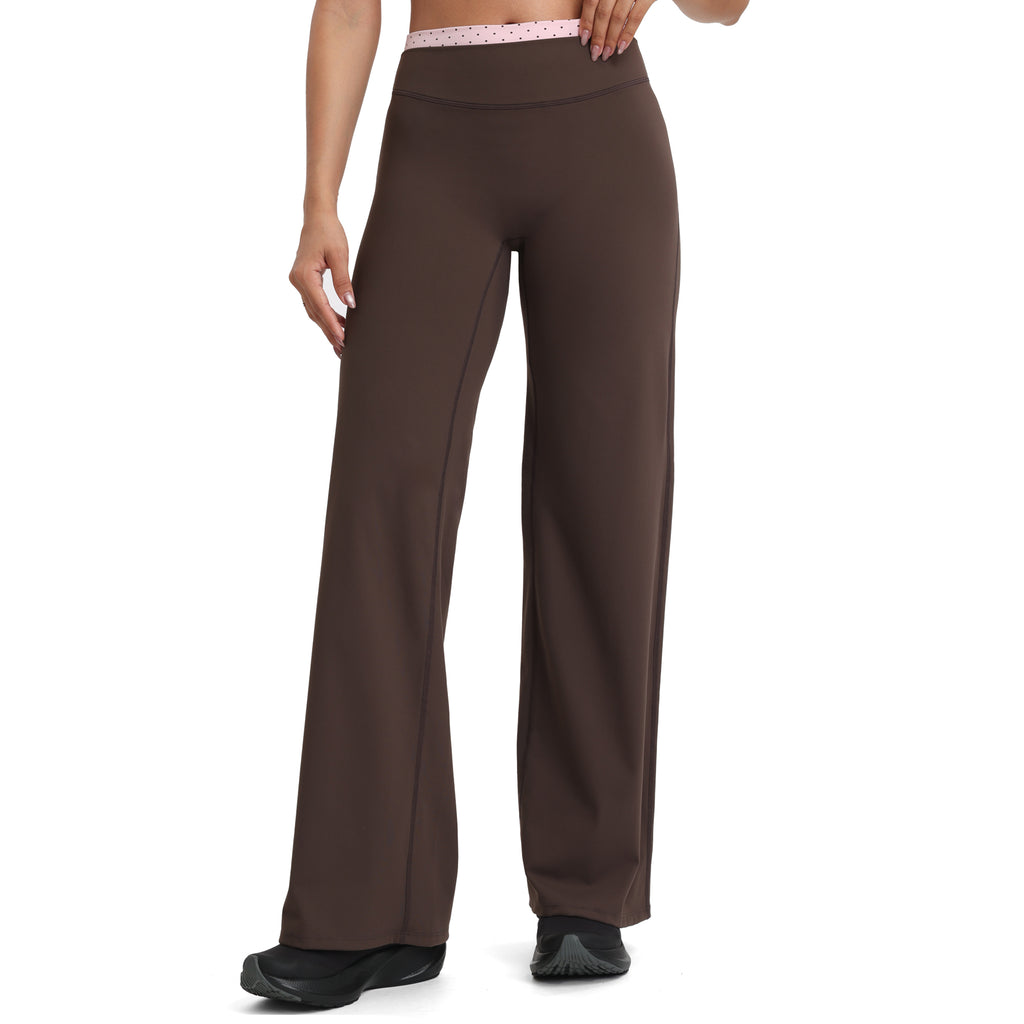 Aoxjox "Dual Core" Straight Leg Yoga Pants(31.5"/33")