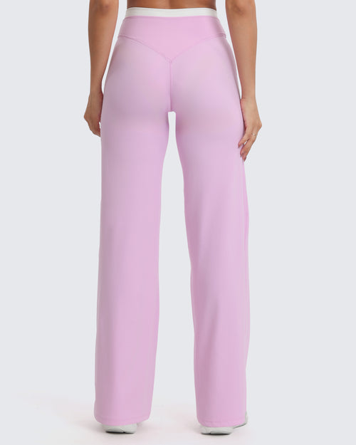 Aoxjox "Dual Core" Straight Leg Yoga Pants 31.5"/33"