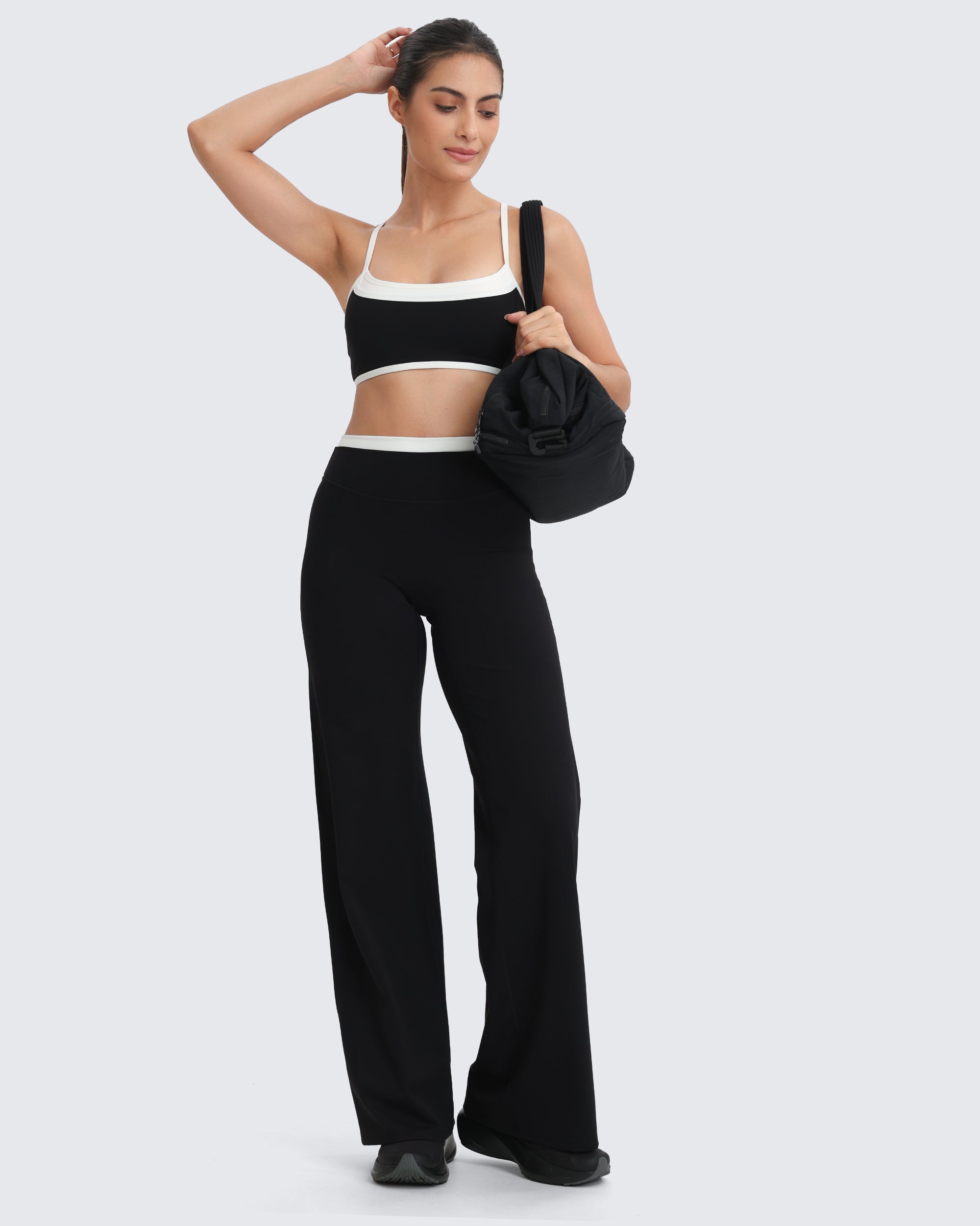 Aoxjox "Dual Core" Straight Leg Yoga Pants(31.5"/33")