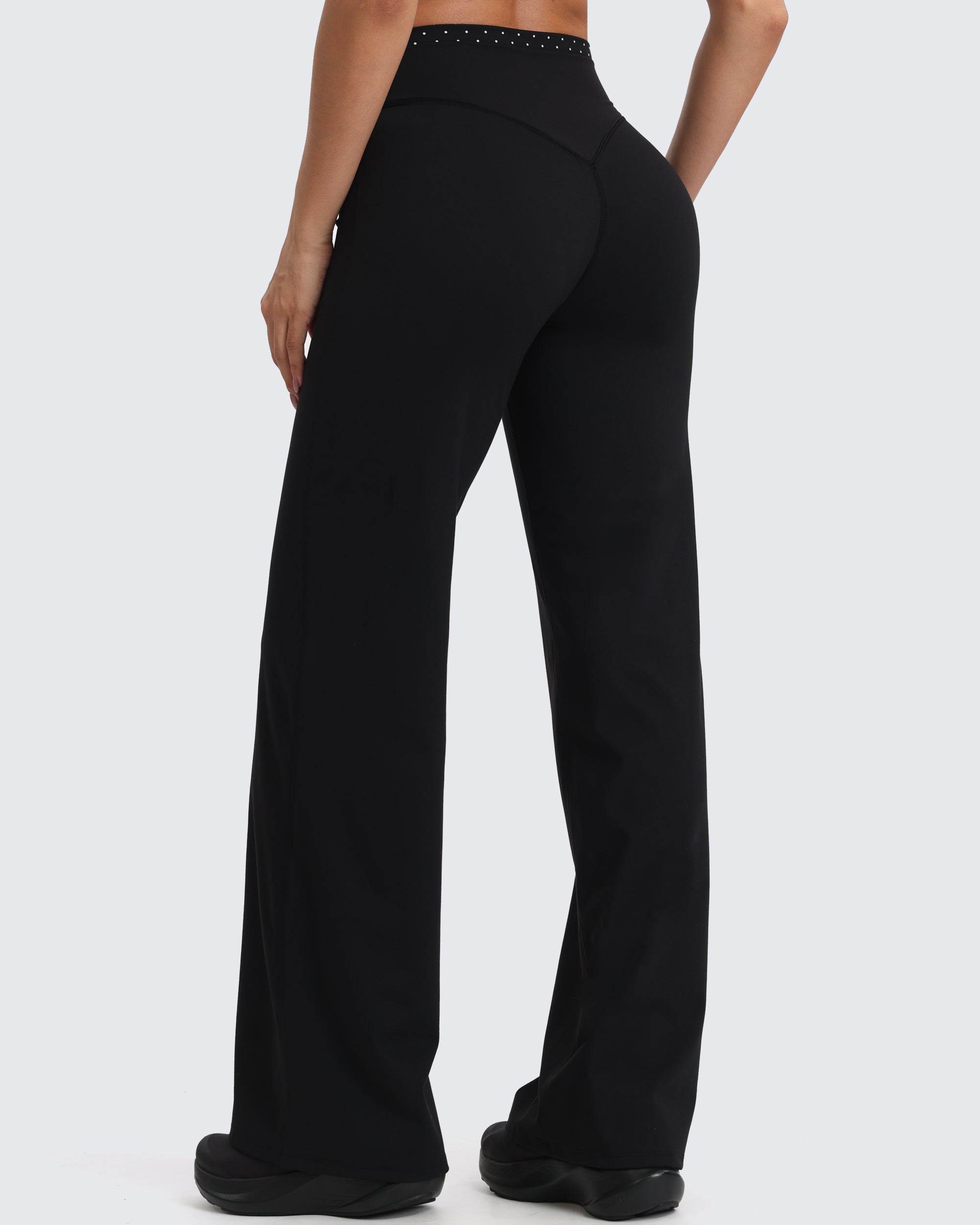Aoxjox "Dual Core" Straight Leg Yoga Pants(31.5"/33")