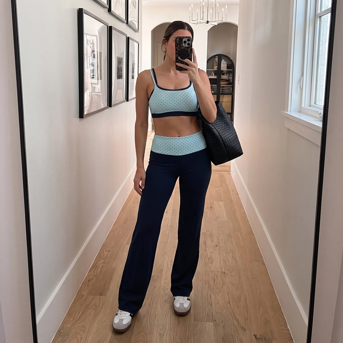 Aoxjox "Dual Core" Fold Over Waist Yoga Pants 31''/33''/35''