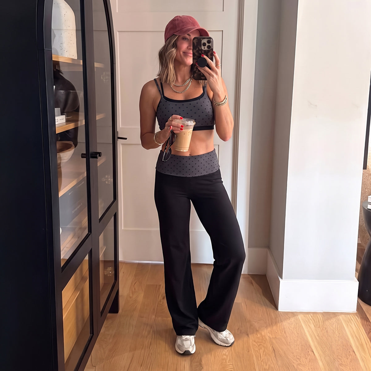 Aoxjox "Dual Core" Fold Over Waist Yoga Pants 31''/33''/35''