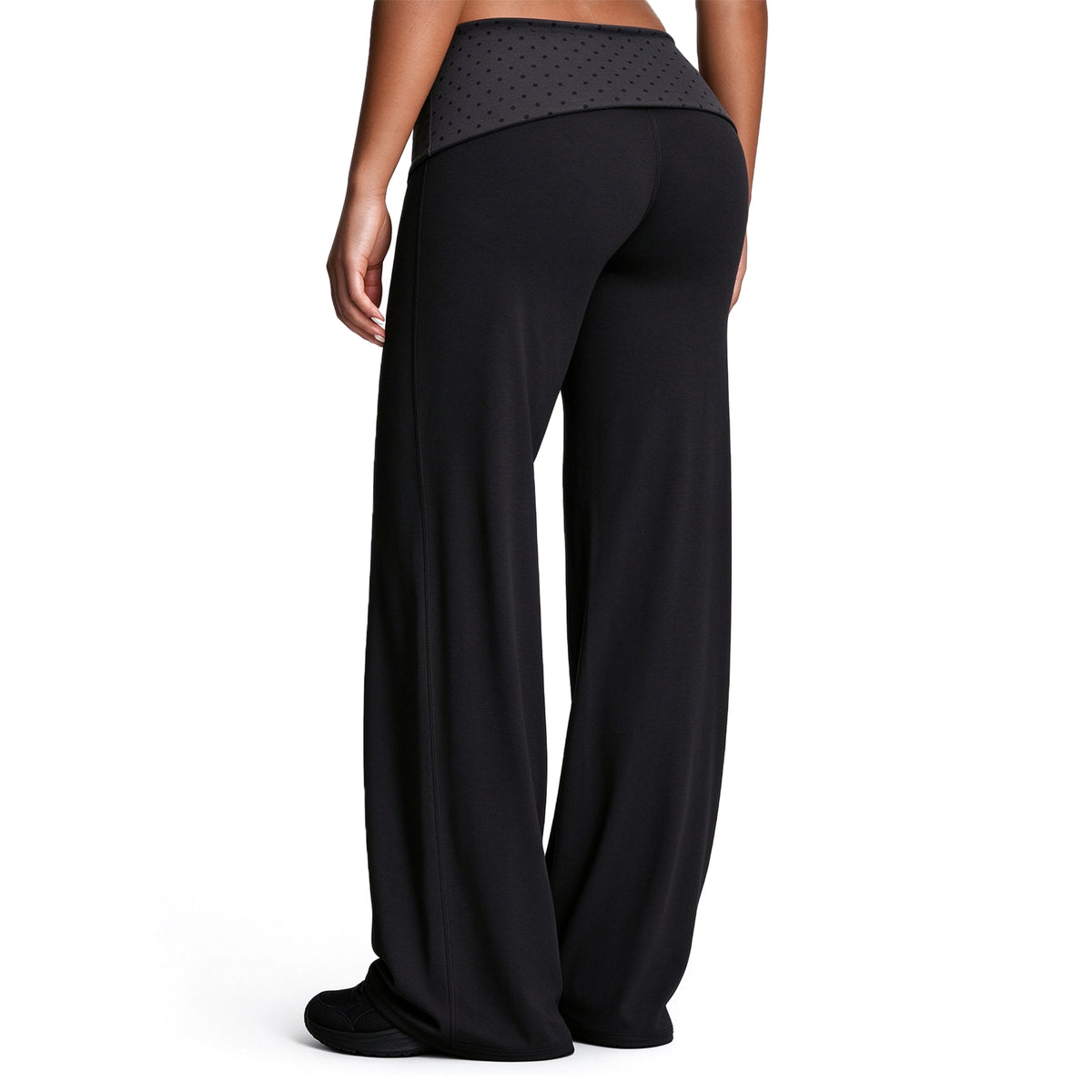 Aoxjox "Dual Core" Fold Over Waist Yoga Pants 31''/33''/35''